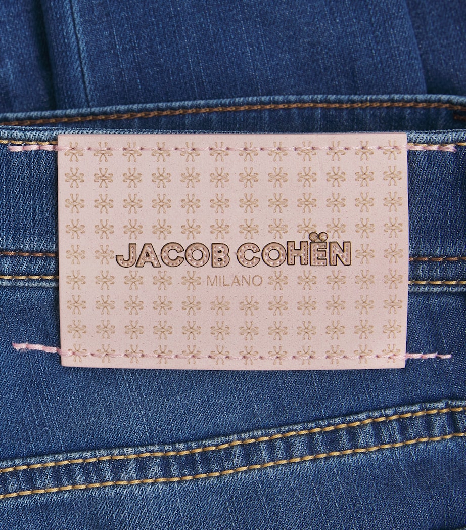 JACOB COHËN Mens Nick Slim Jeans Medium Blue Image 6