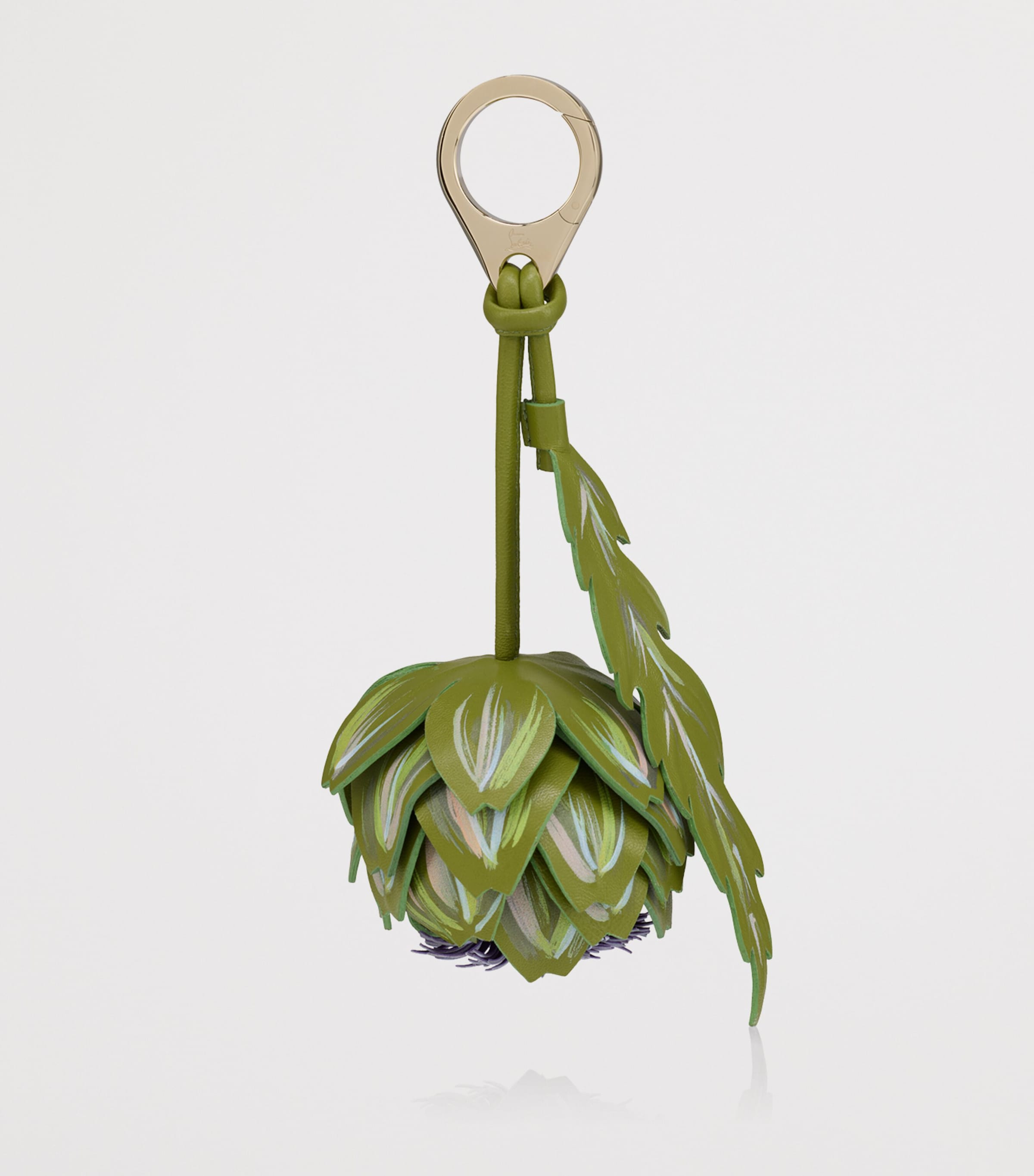 Artichoke バッグチャーム Christian Louboutin Multi Artichoke Leather Bag Charm | Harrods US