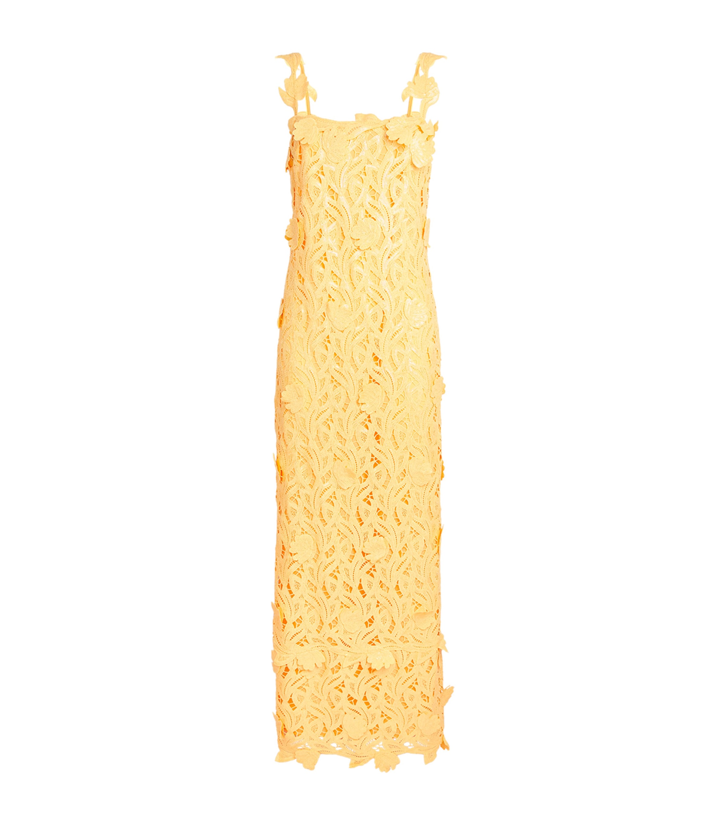 Simkhai Womens Embroidered Sequin Marenna Maxi Dress Mango Image 1