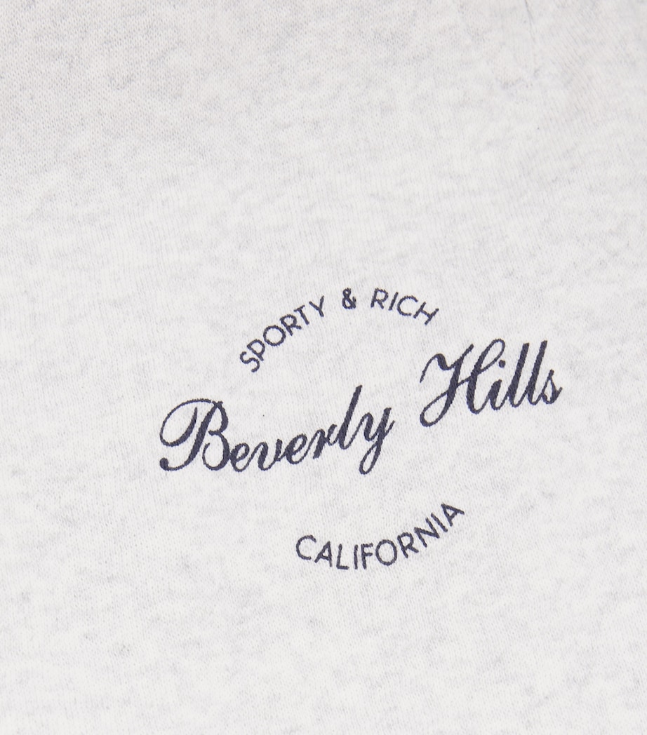 Beverly Hills Script Sweatpants HEATHER GRAY Image 5
