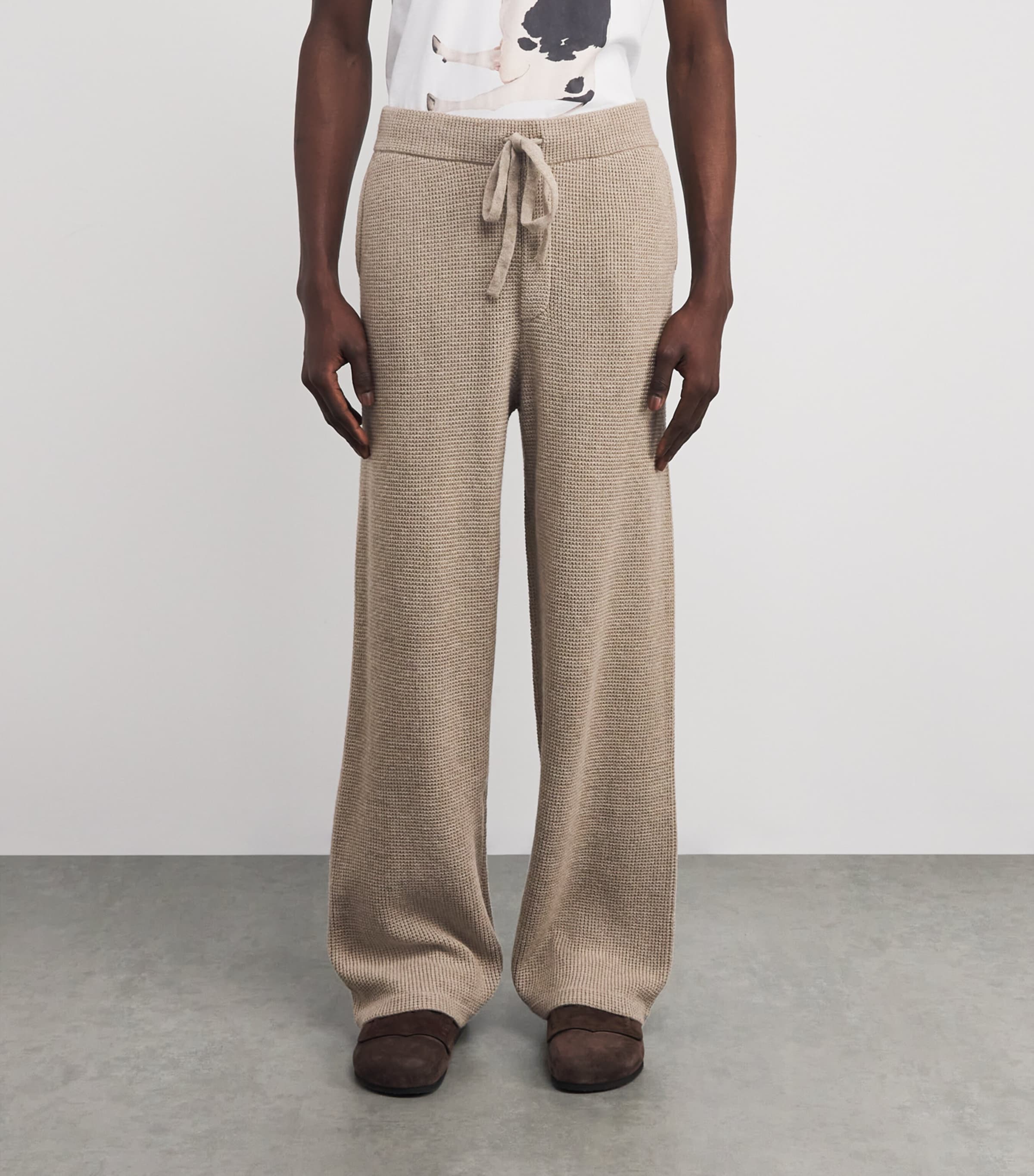 Merino-Cashmere-Blend Willits Sweatpants MOJAVE SAND Image 3