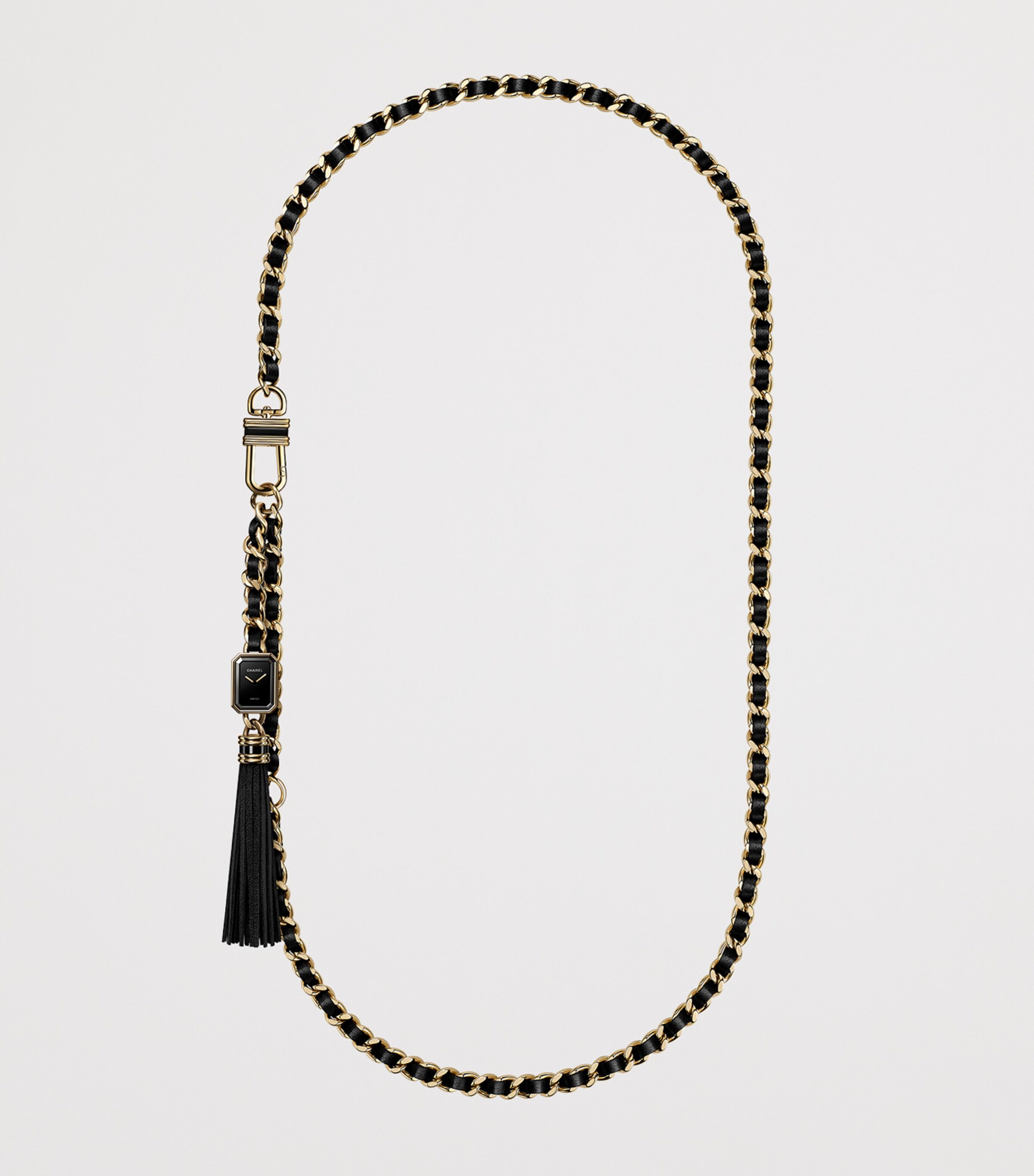CHANEL Yellow Gold Première Sautoir-Belt Watch 19.7mm Black Image 3