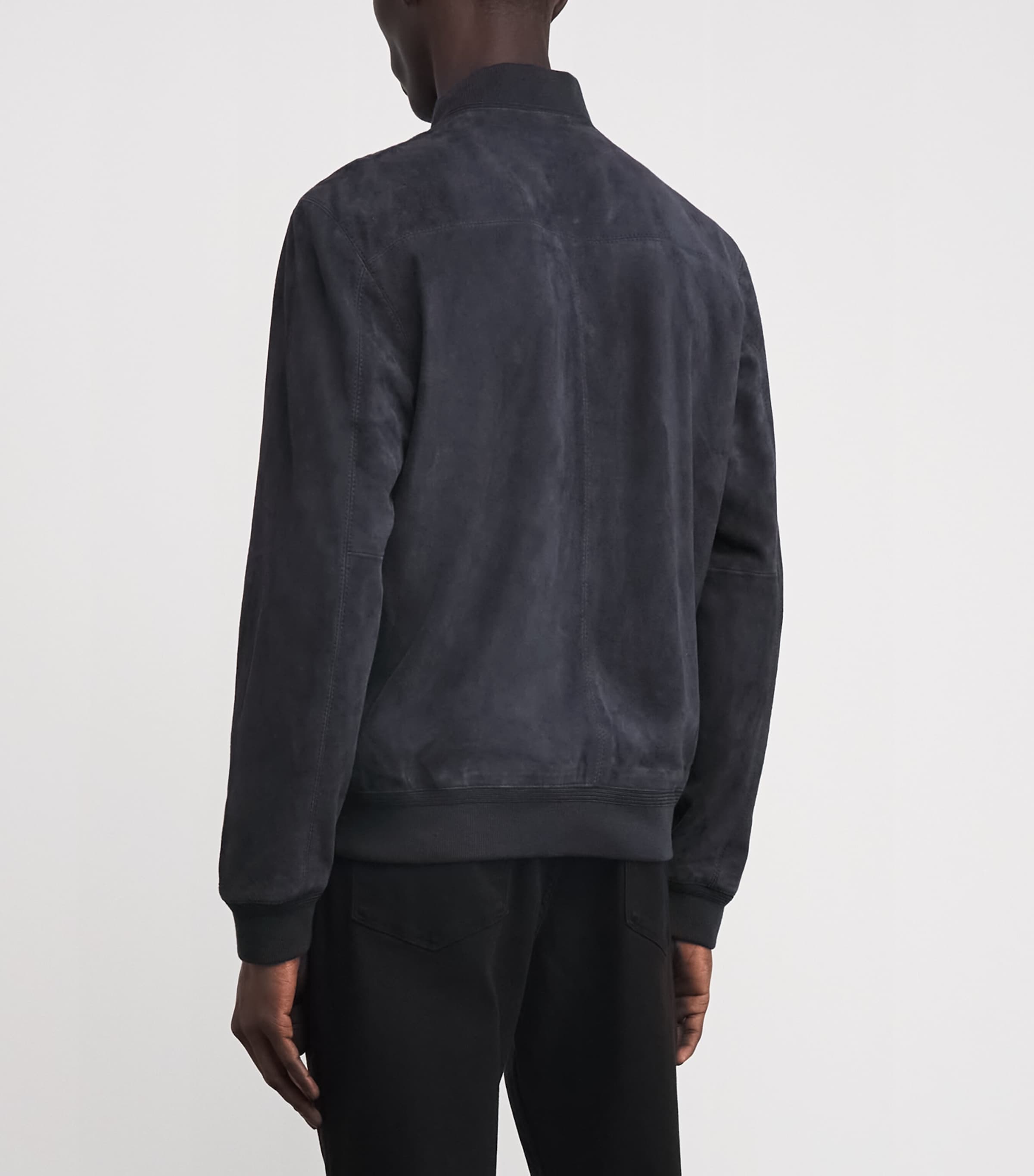 Suede Chen Bomber Jacket DEEP ANCHOR Image 4