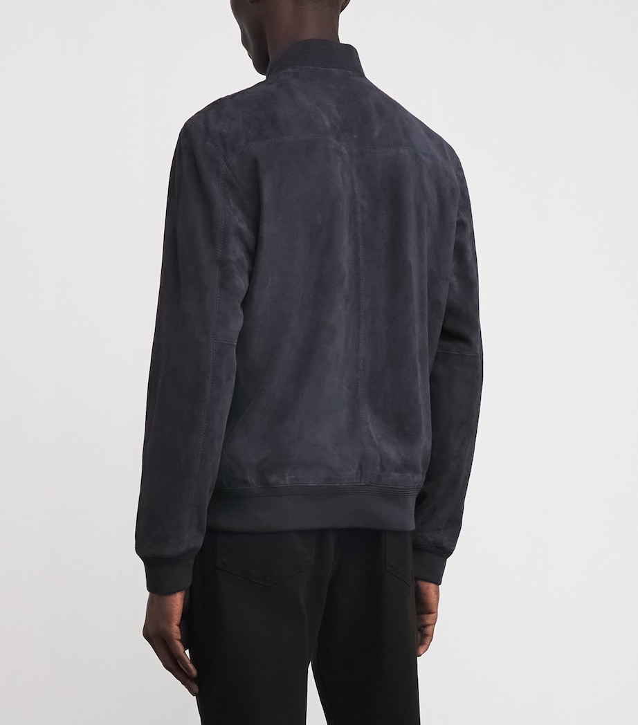Suede Chen Bomber Jacket DEEP ANCHOR Image 4