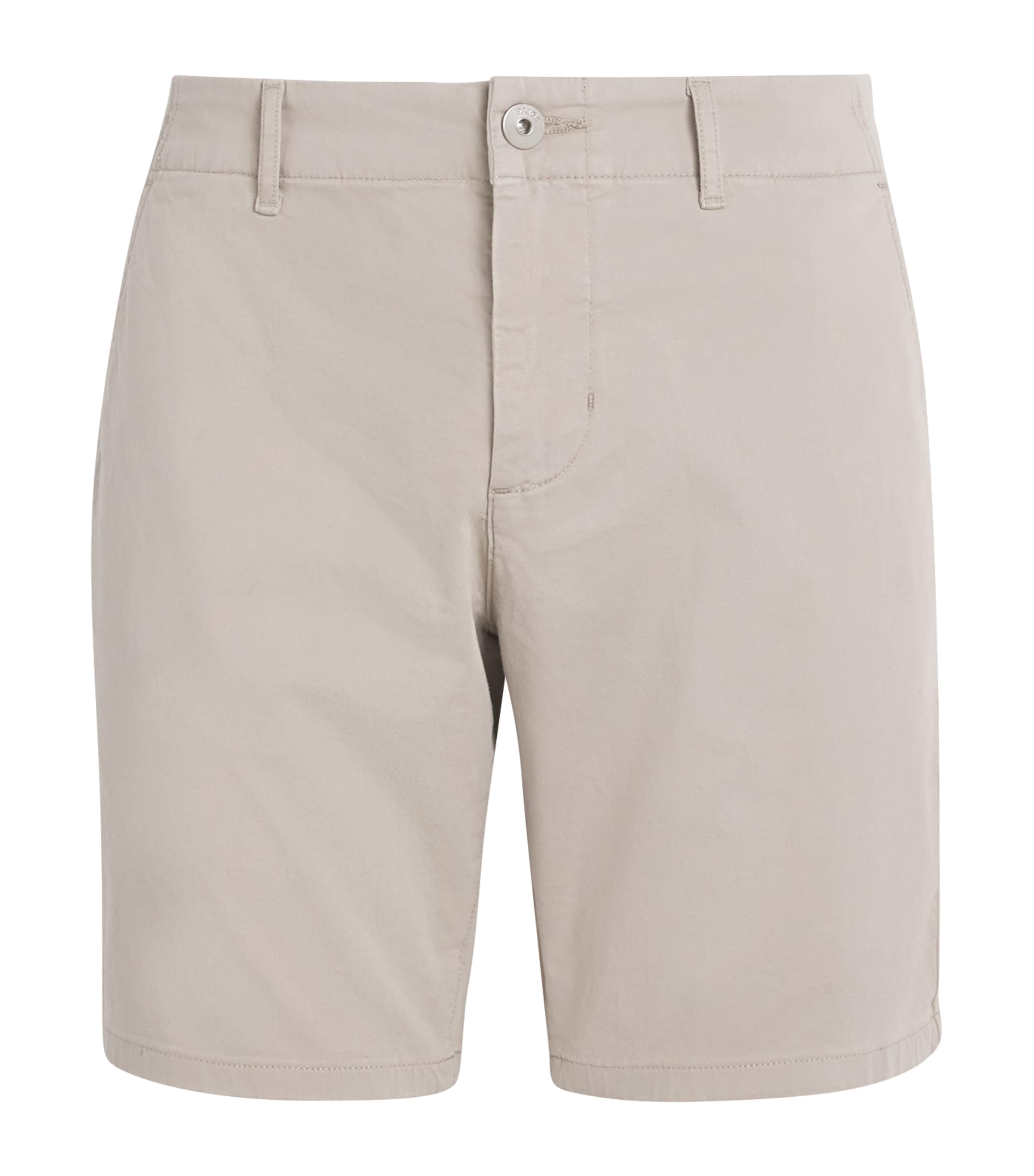 PAIGE Mens Phillips Chino Shorts Fresh Oyster Image 1