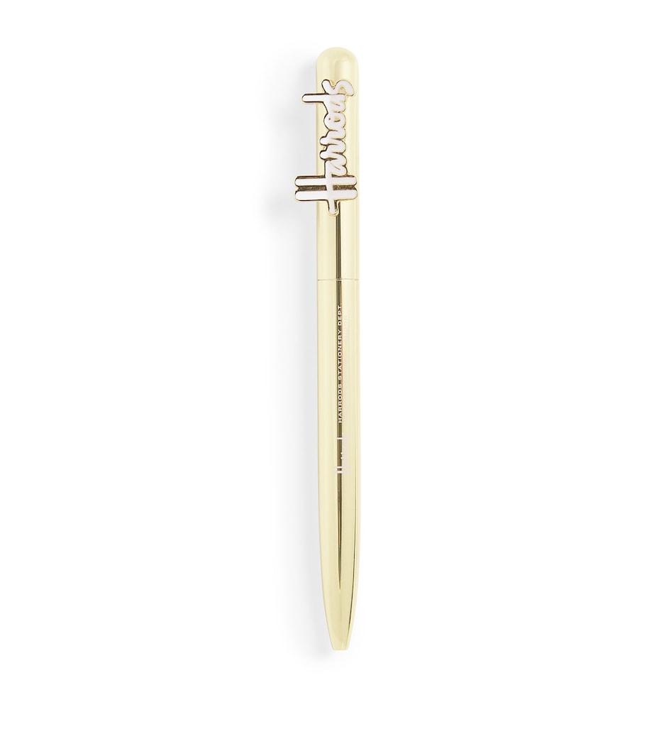 Logo Topper Ballpoint Pen GOLD Image 1