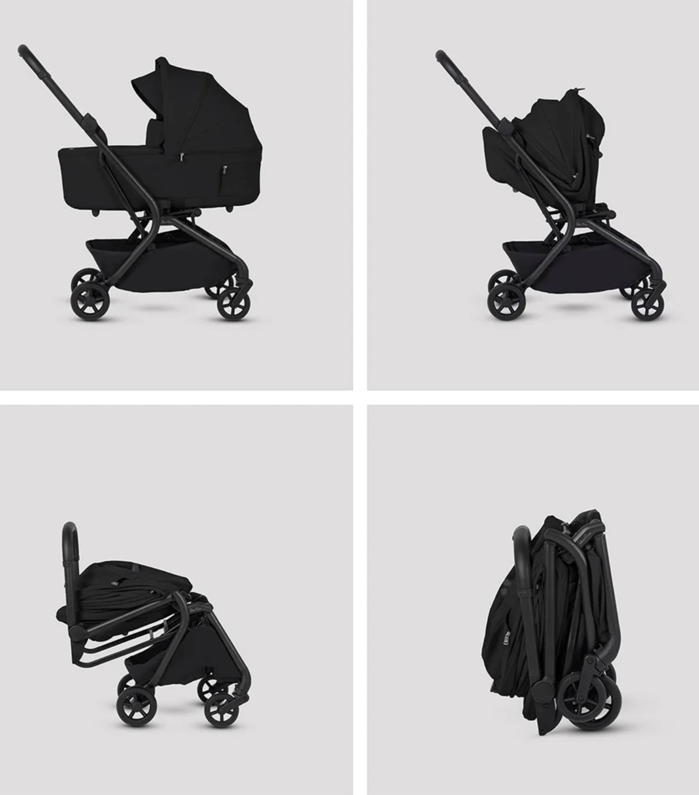 Silver Cross Nia Compact Travel Stroller Onyx Image 4