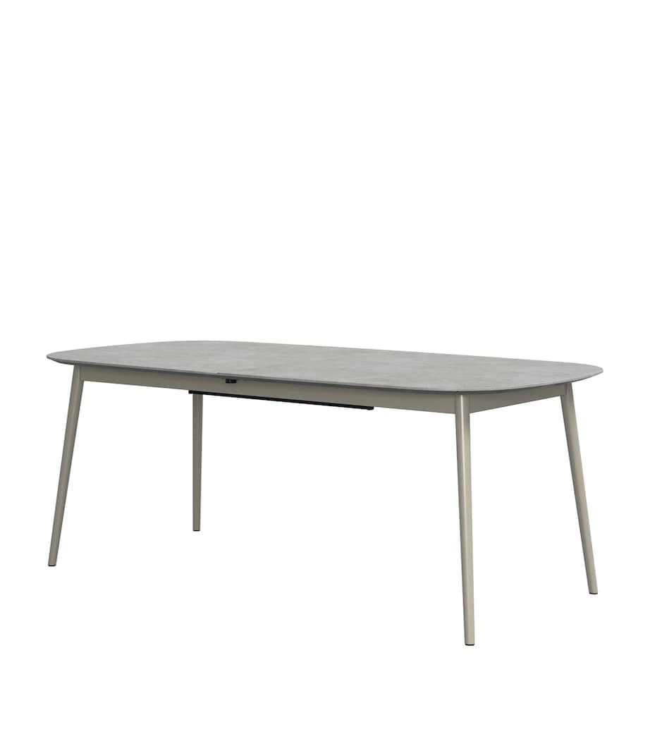 BoConcept Ceramic Kingston Extendable Dining Table Ash / Matt Ash Grey Image 2