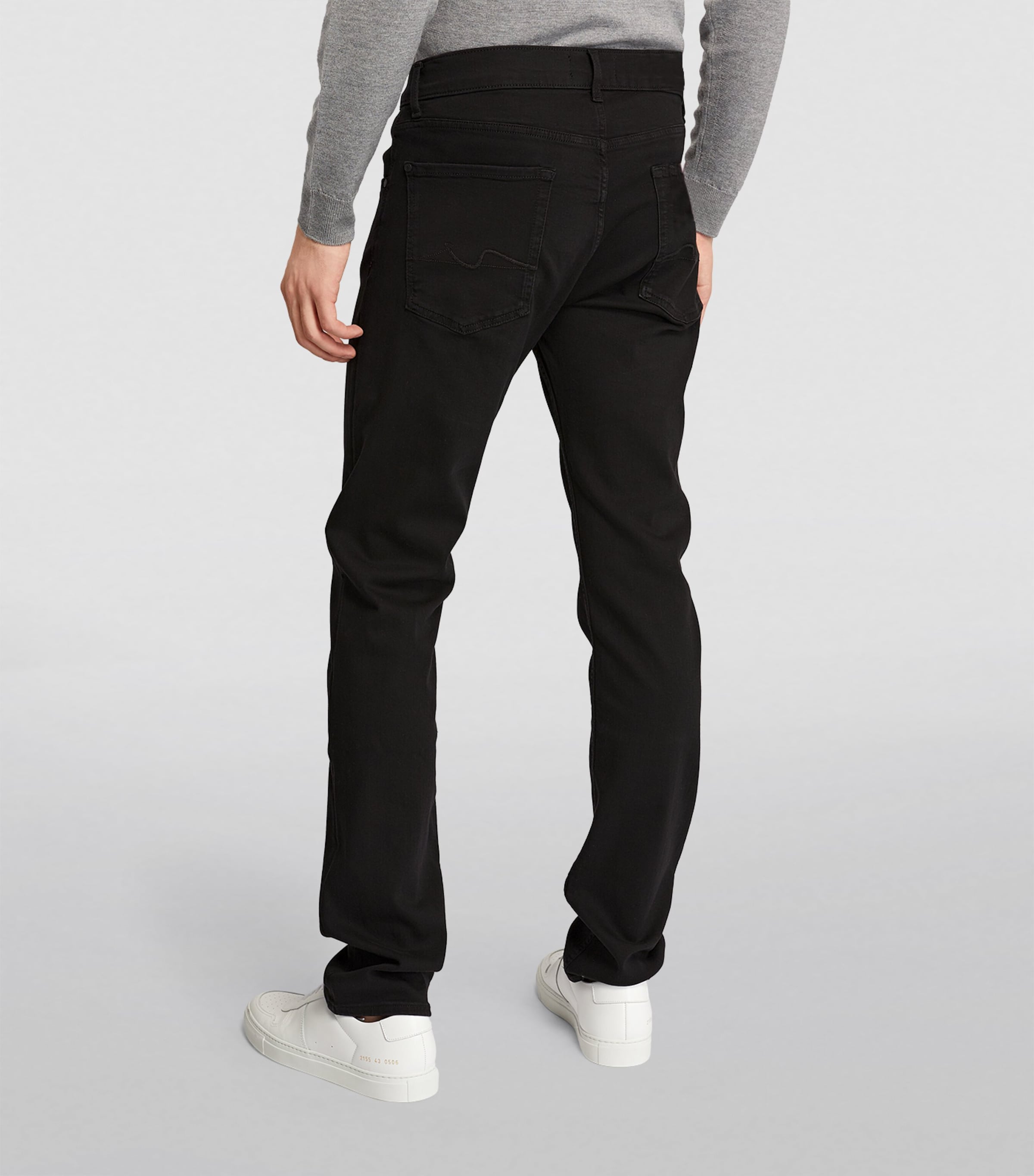 Slimmy Luxe Performance Jeans BLACK Image 4