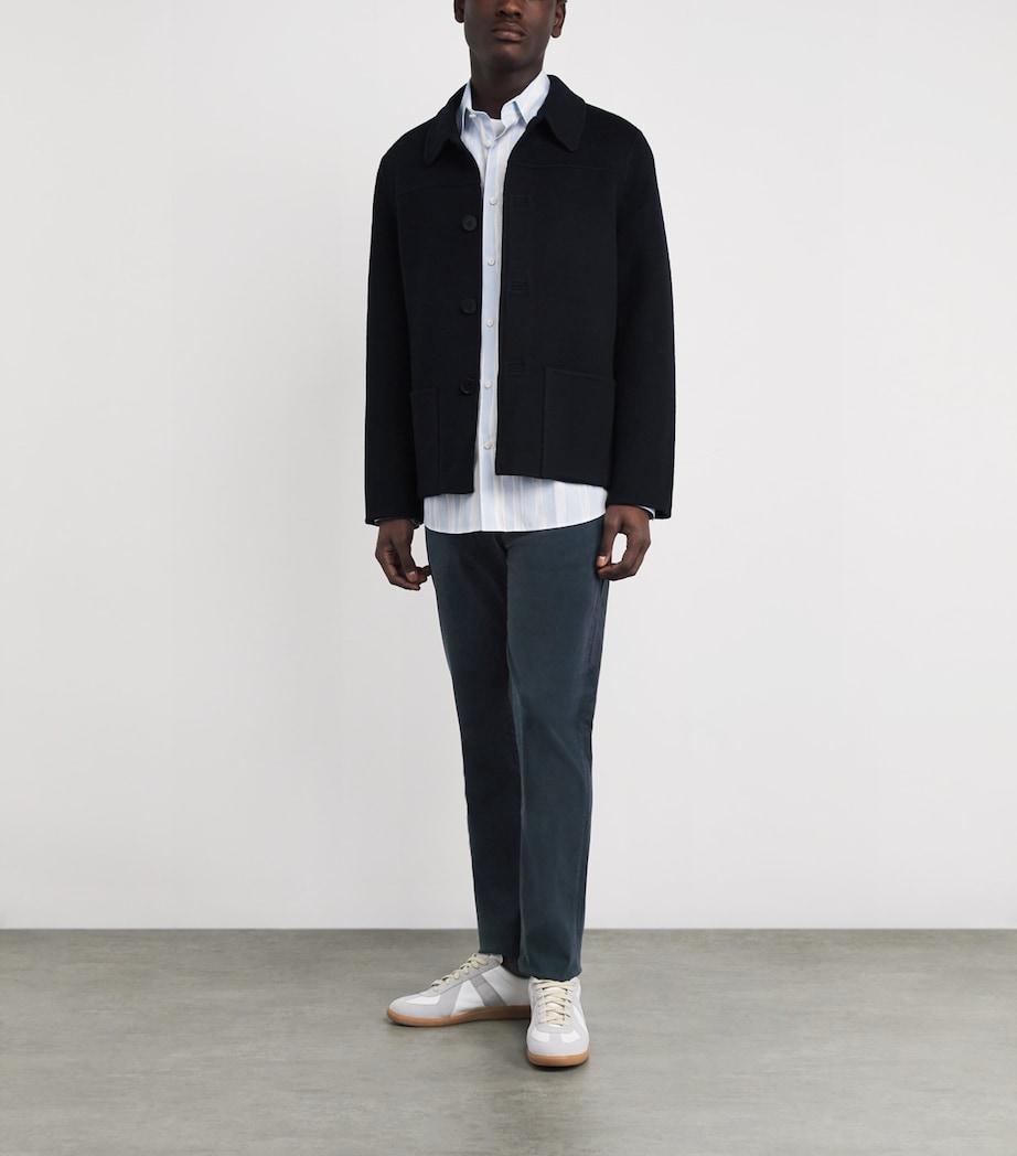FRAME Mens L'Homme Slim Jeans Navy Image 2