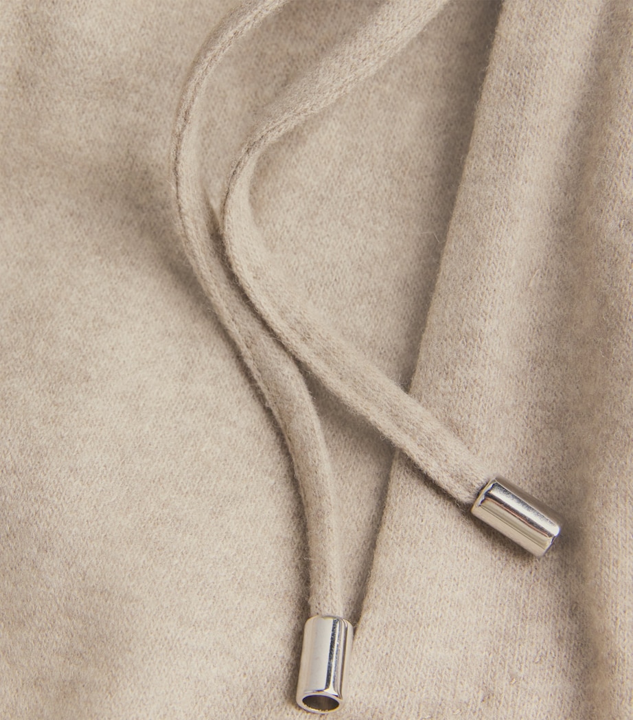Wool-Cashmere Drawstring Straight Trousers MICHIGAN T4 Image 5