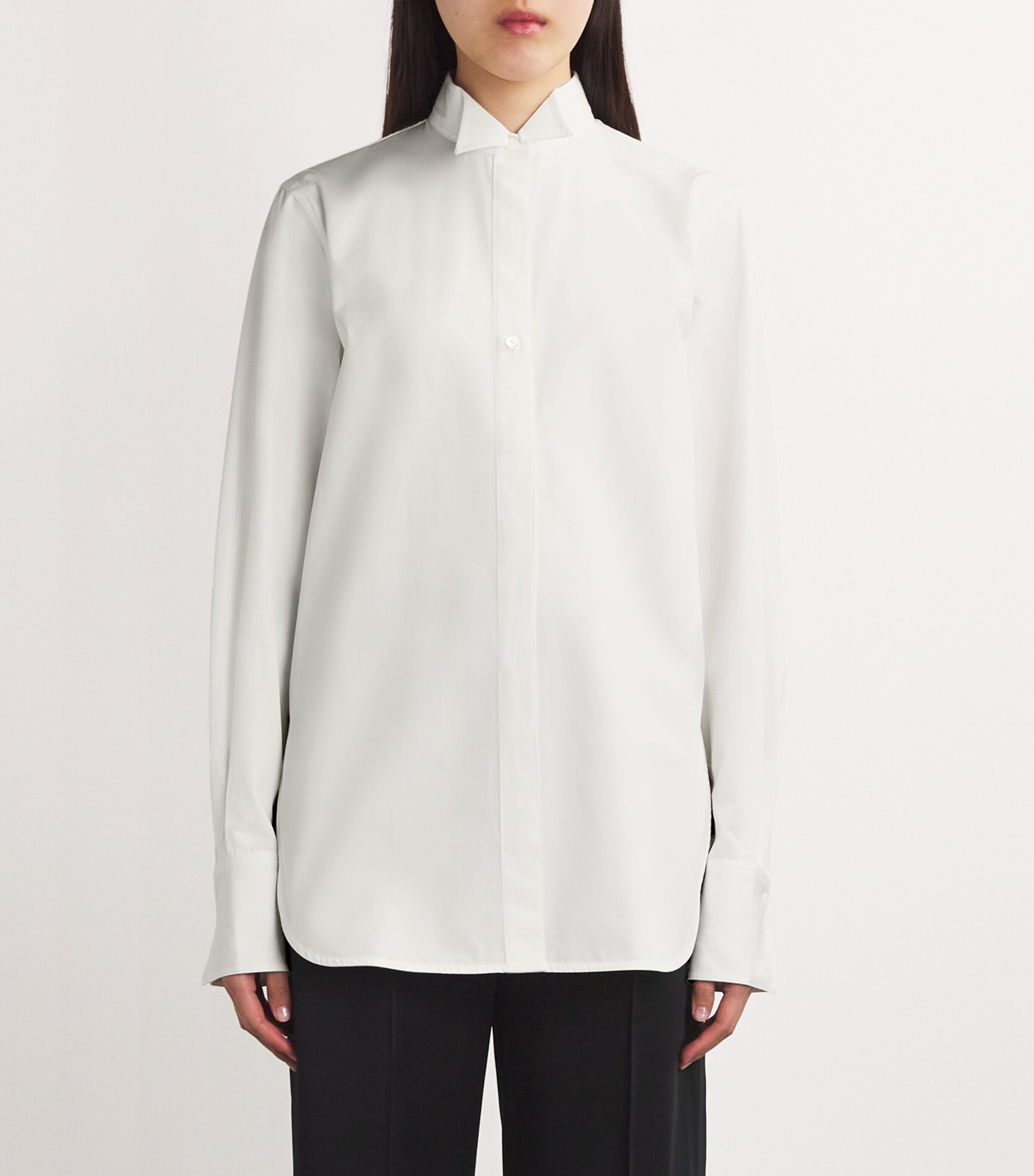 Totême Cotton Tuxedo Shirt | Harrods UK