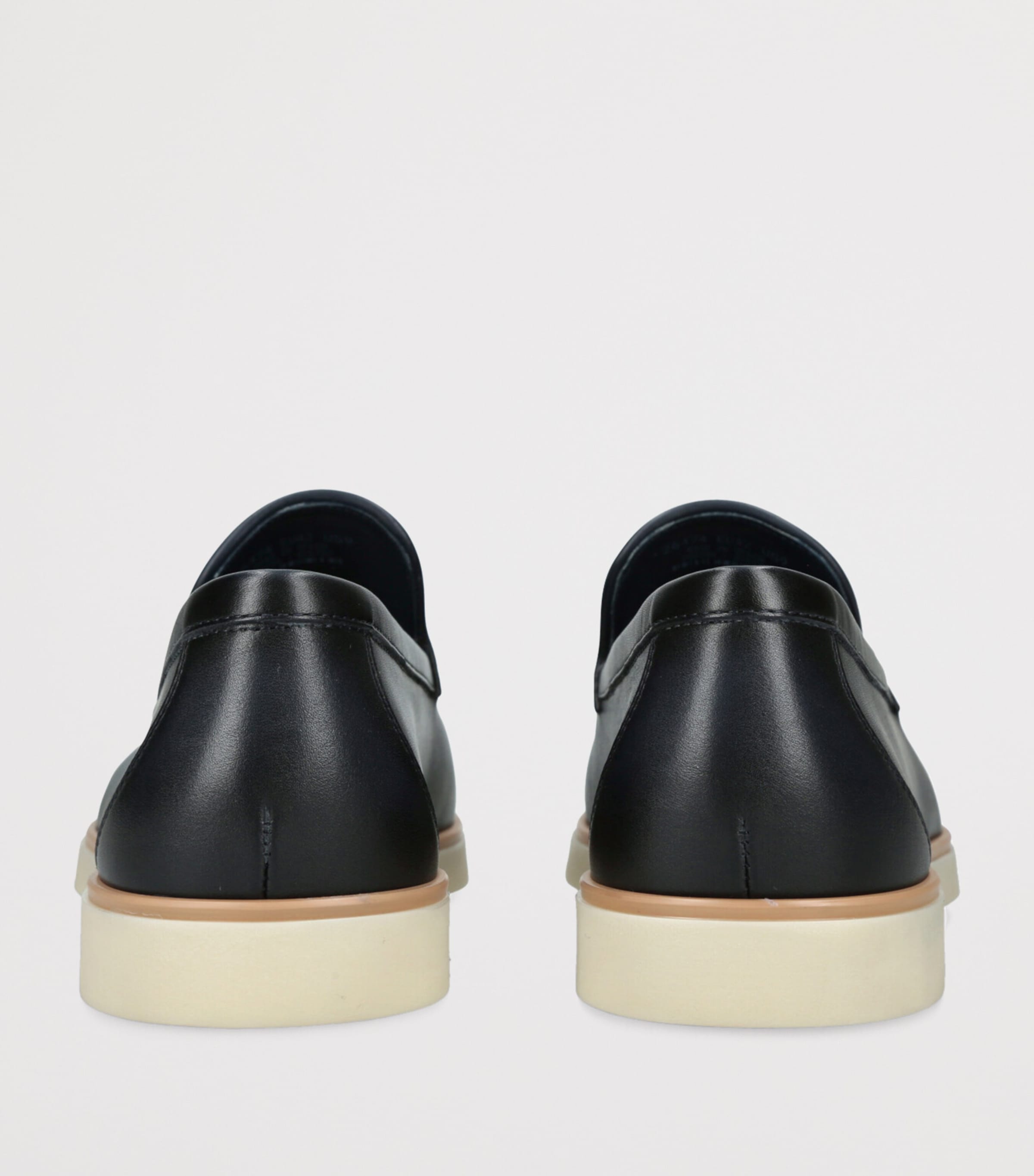 Leather Calpe Loafers NAVY Image 2