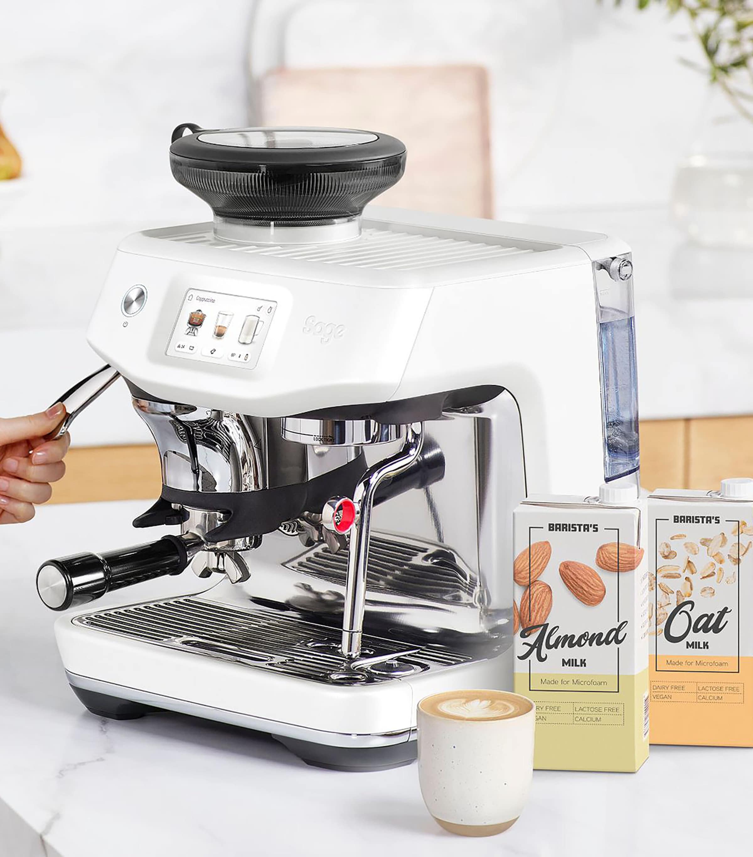 Barista Touch Impress Coffee Machine SEA SALT Image 3