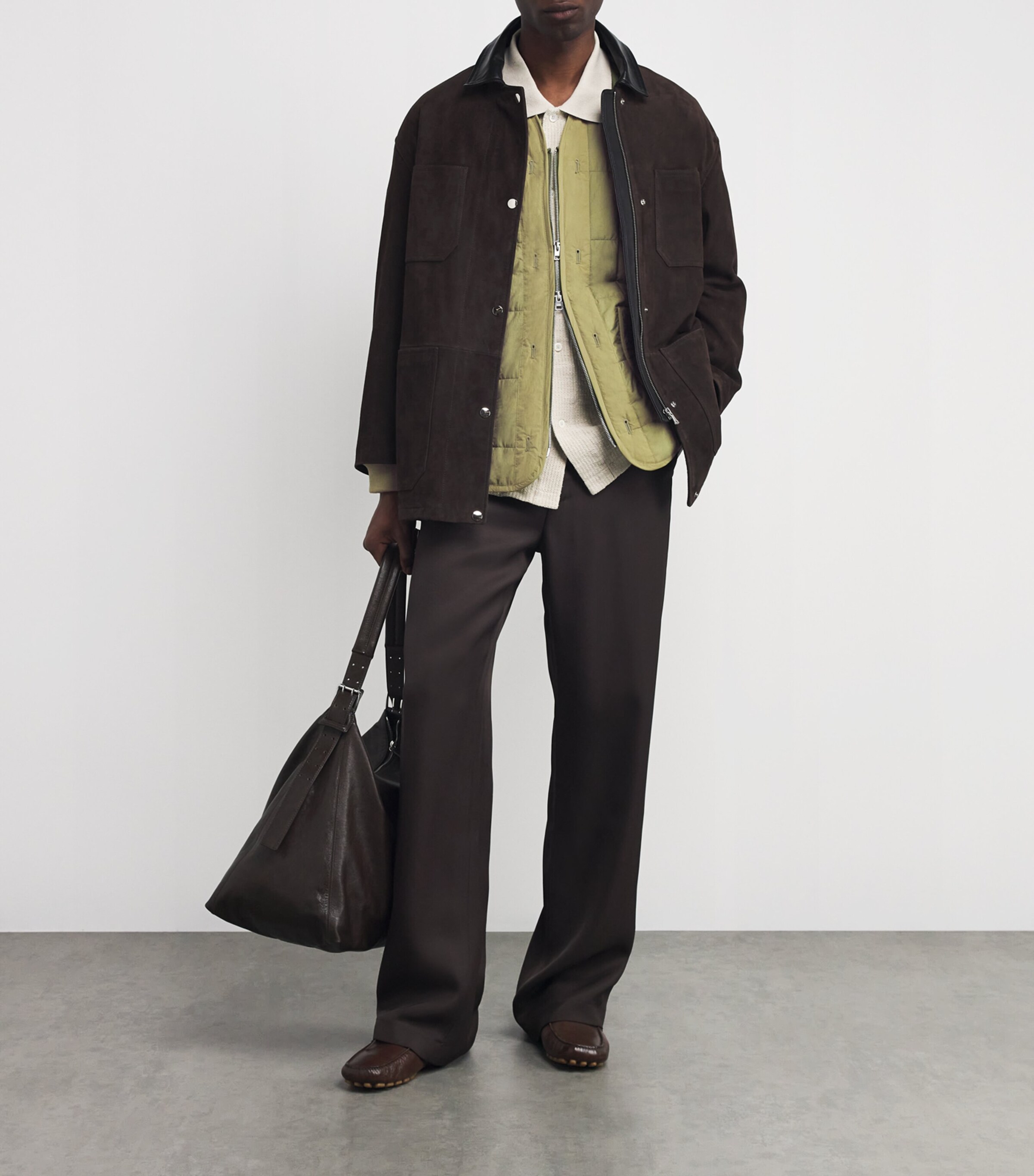 Military Liner Jacket MOSS GREEN Image 2