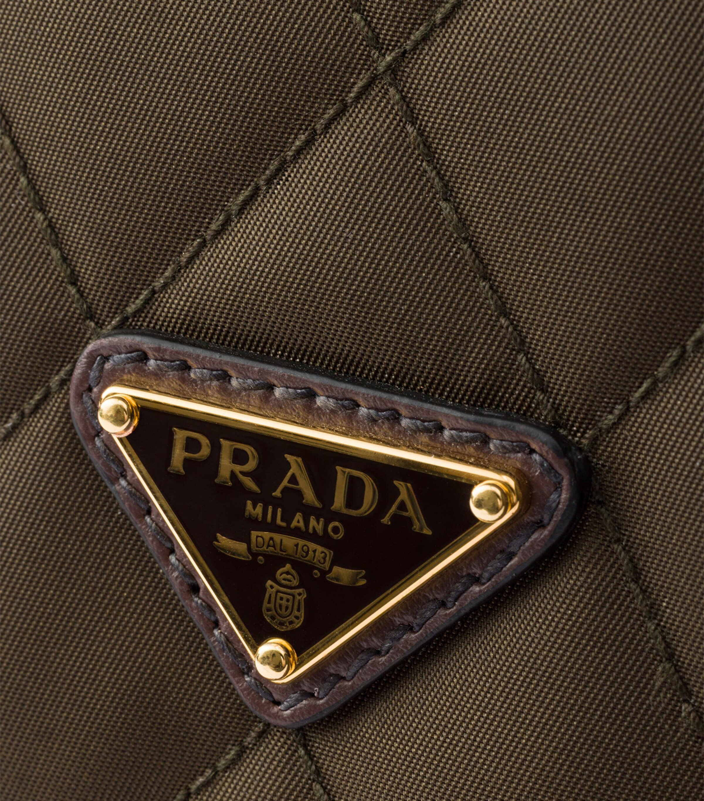 Prada Re-Nylon and Leather Corsaire Shoulder Bag Green Image 6