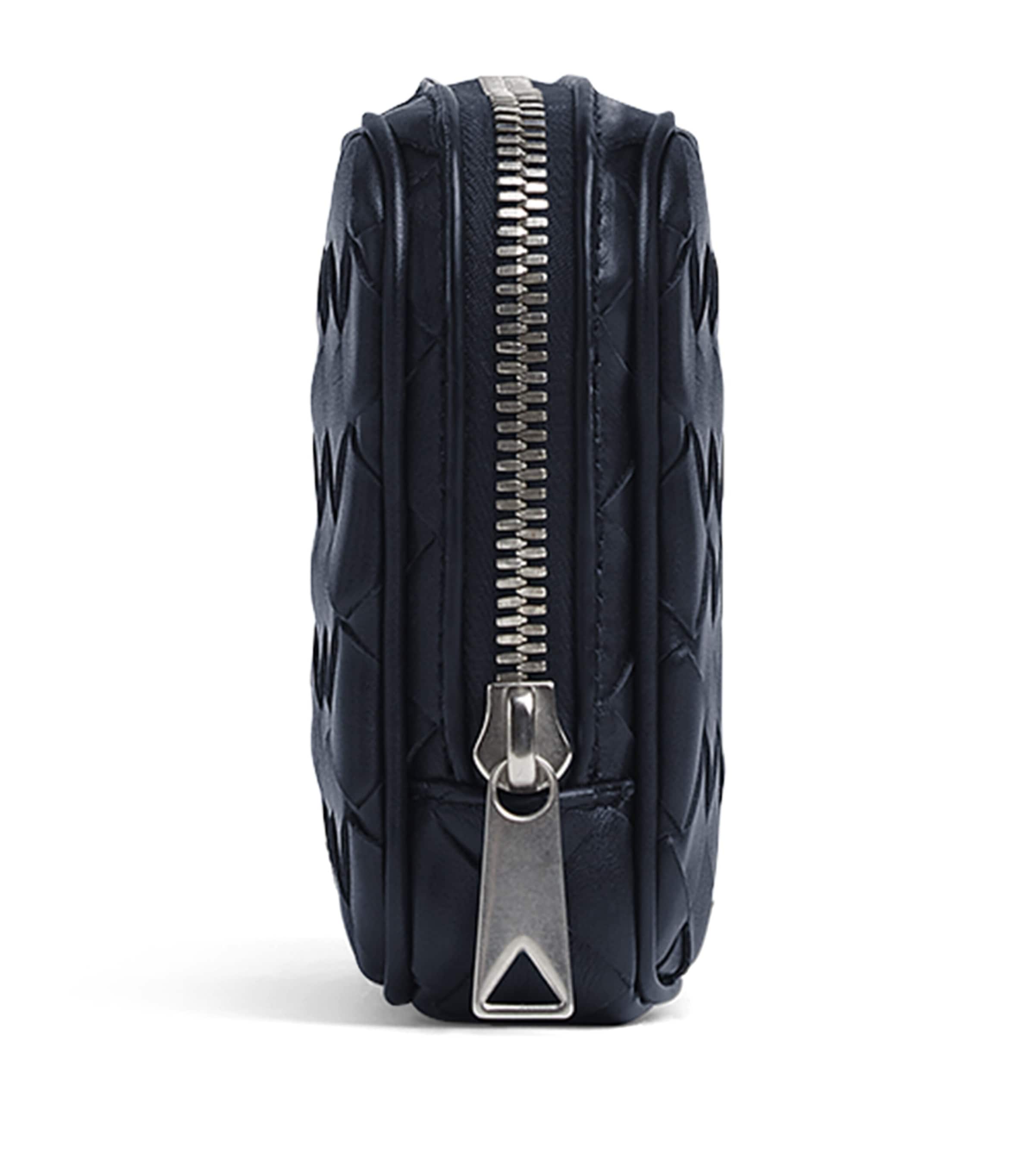 Leather Intrecciato Pouch 8838 Image 3