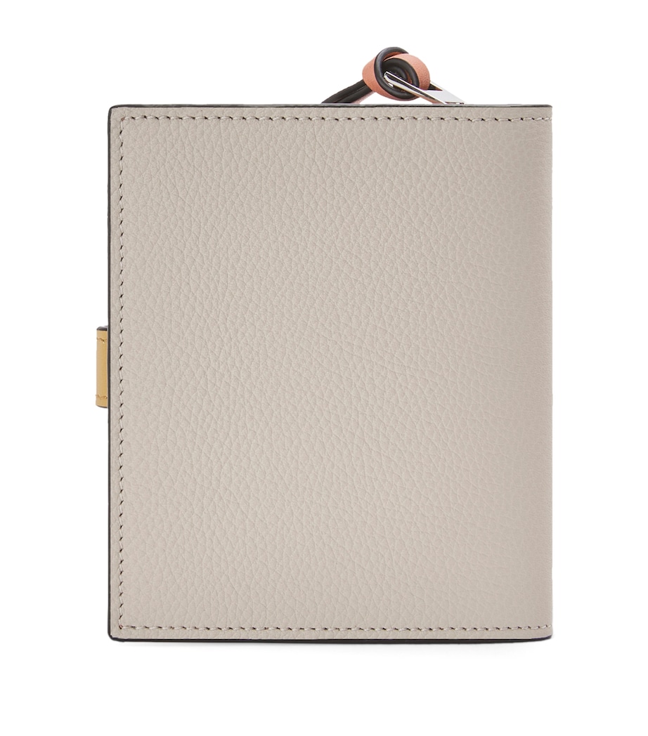 LOEWE Leather Zip Wallet Light Oat/honey Image 2