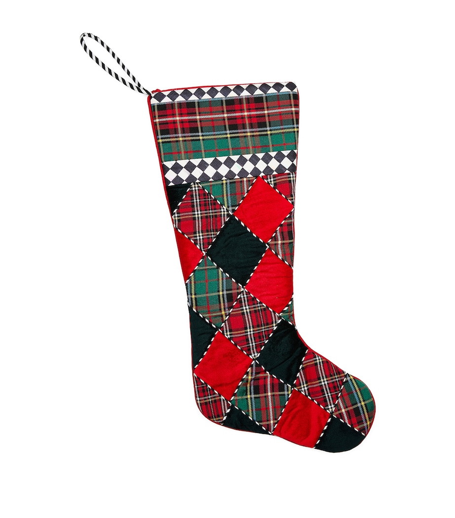 Tartan Stocking RED Image 1