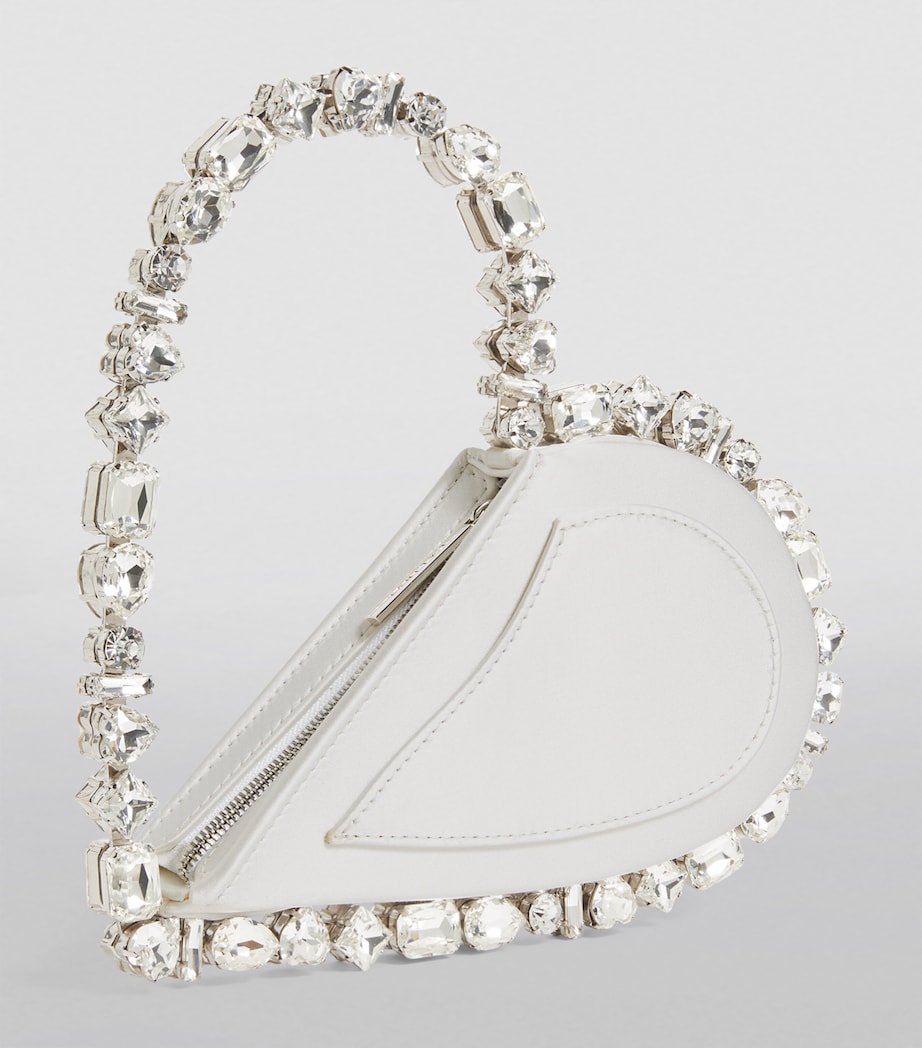 L'Alingi Embellished Taliya Love Clutch Bag White Image 2