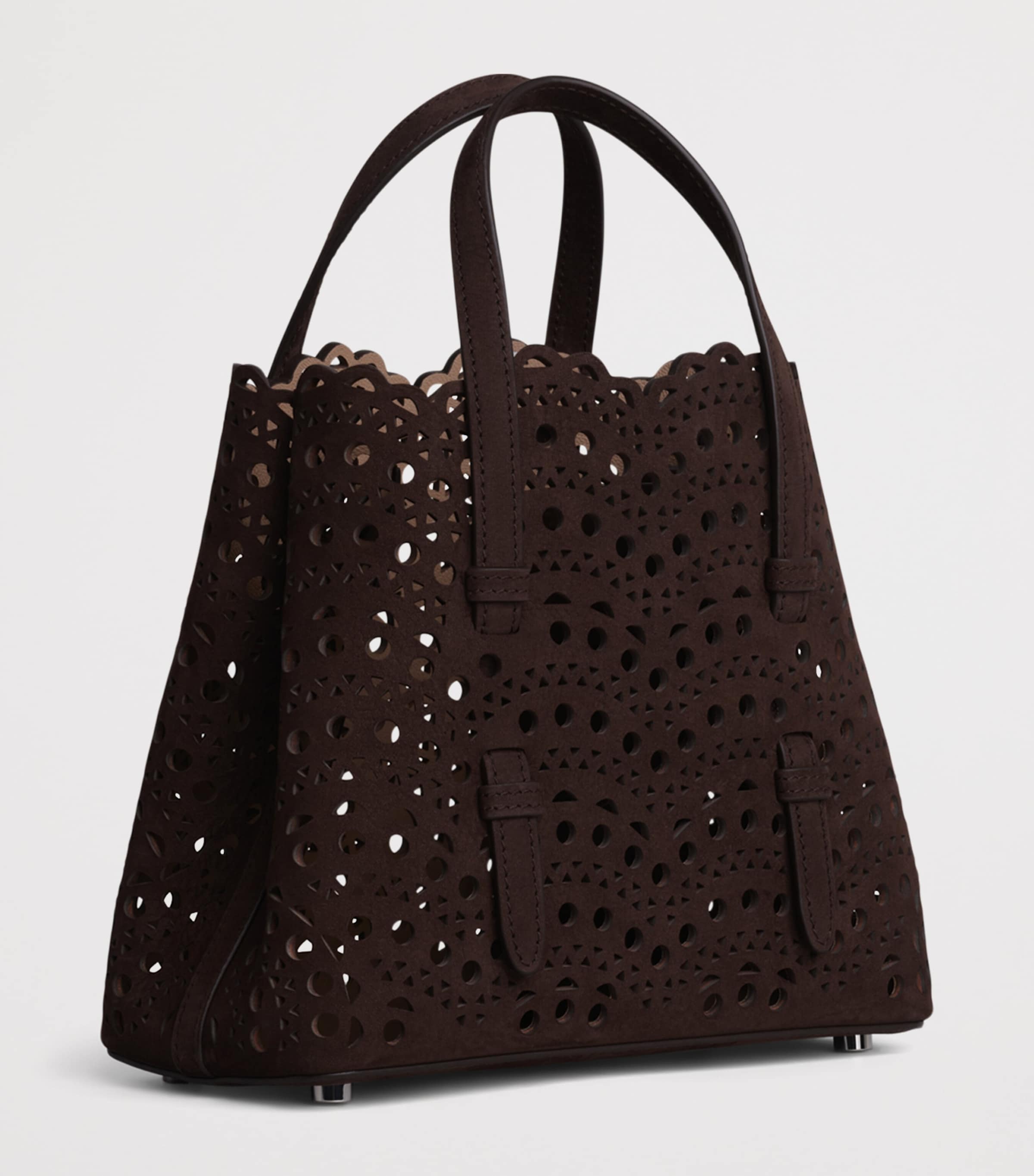 Suede Le Mina Tote Bag NOIR Image 2