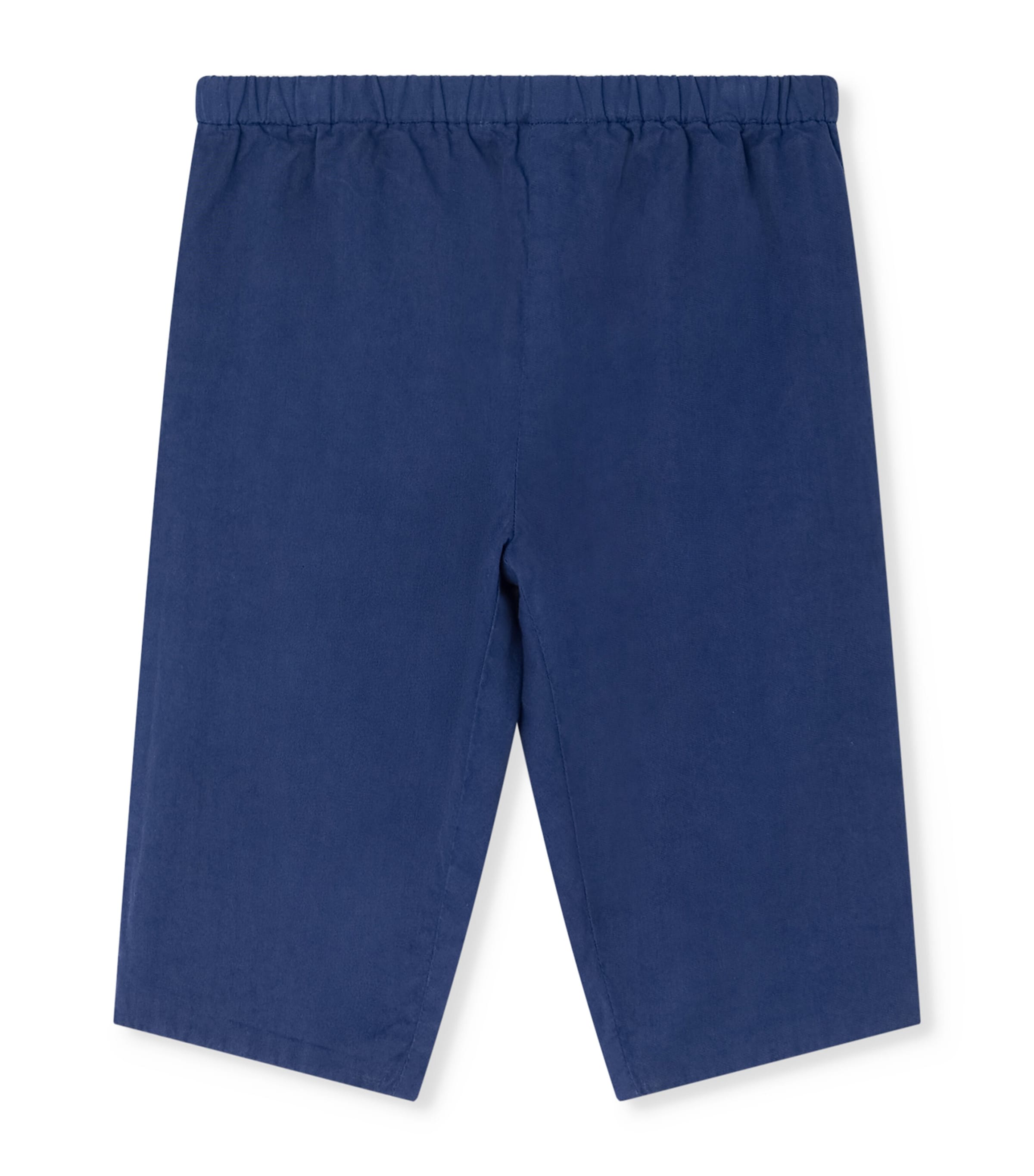 Bonpoint Cotton Dandy Trousers (6-18 Months) Indigo Image 1