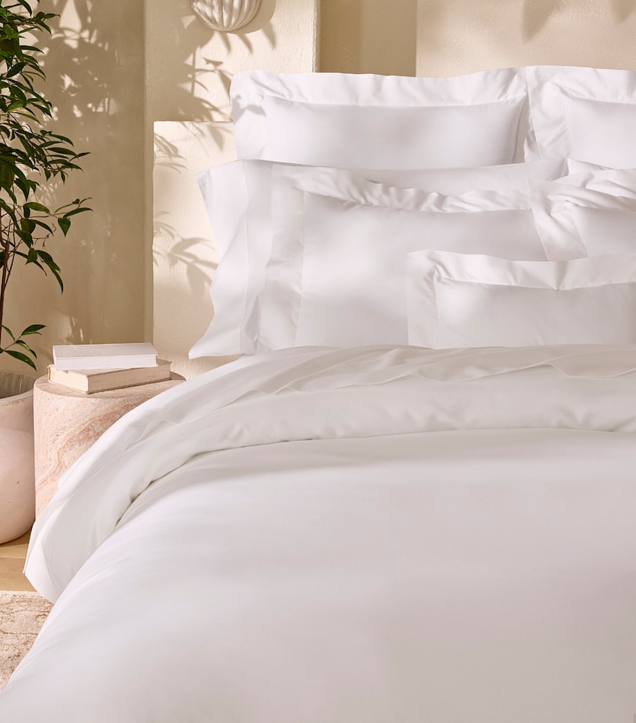 Pratesi Angel Luxe Super King Duvet Cover (260cm x 220cm) Ivory Image 2