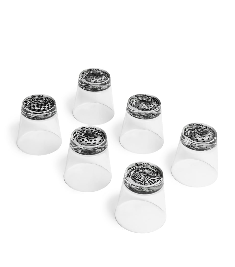 Set of 6 High Fidelity Tumblers MULTI Image 3