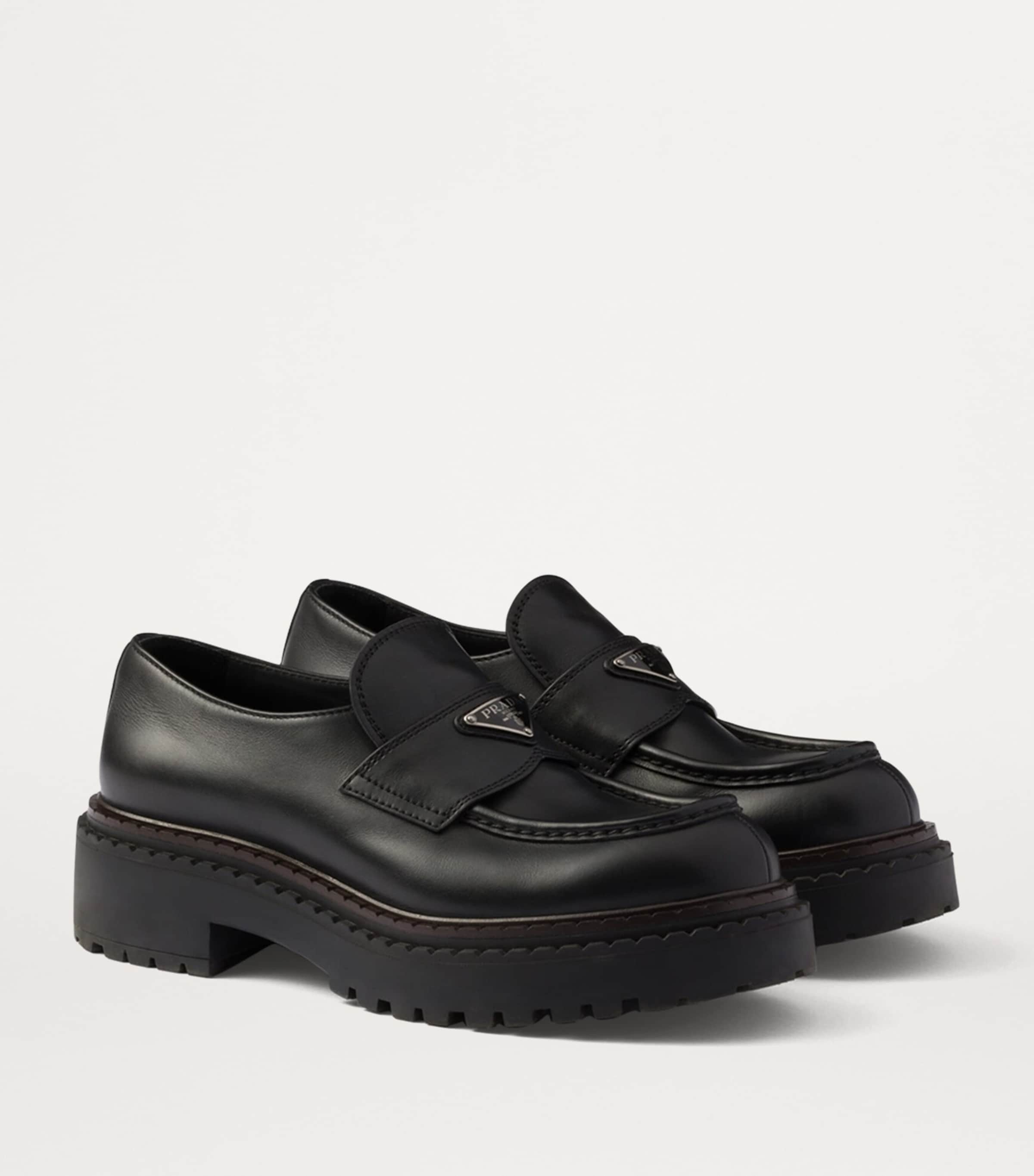 Prada Patent Leather Loafers Image 3