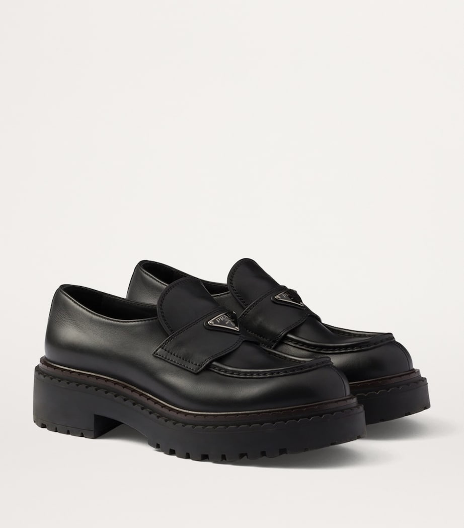 Prada Patent Leather Loafers Image 3