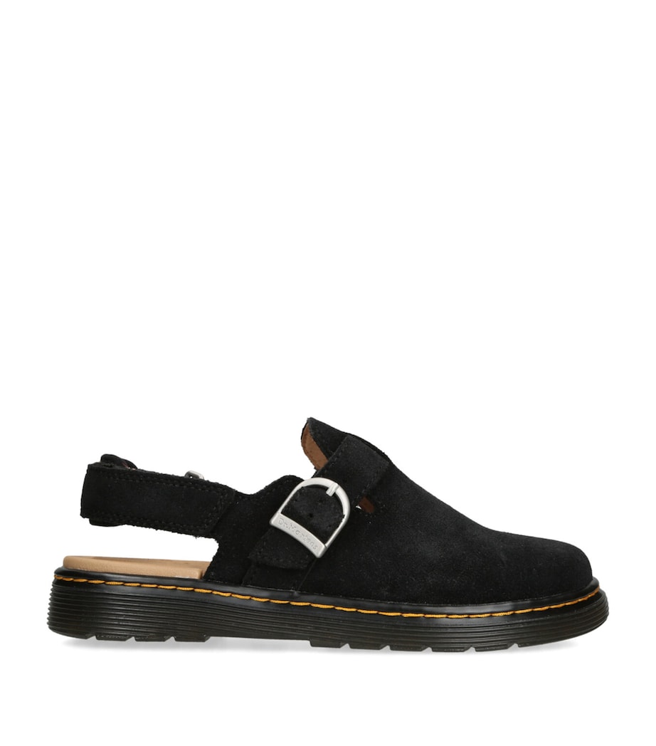 Suede Jorgie Junior Sandals BLACK Image 1