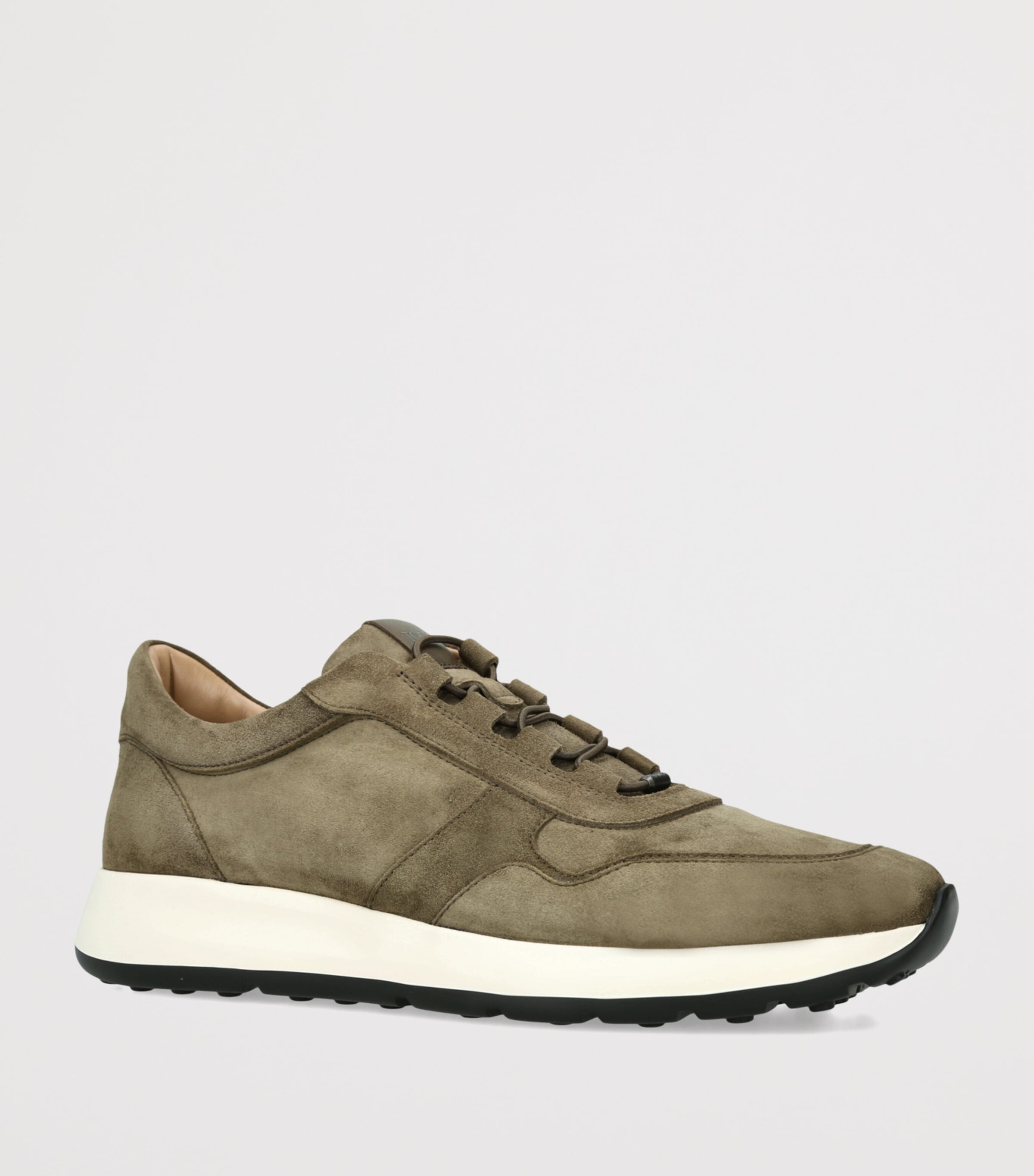 Tod's Suede Allacciato 79k Sneakers Khaki Image 2
