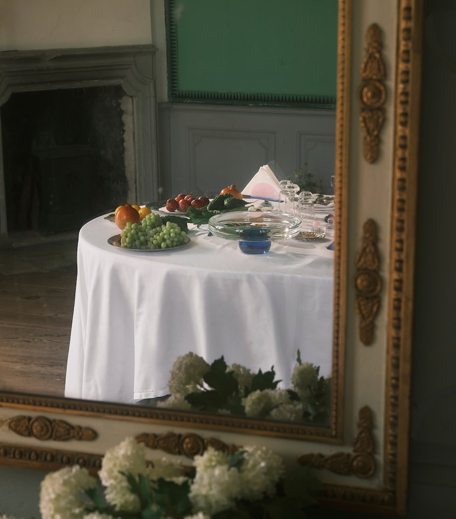 Reflections Copenhagen Crystal Colette Tray Clear And Blue Image 3