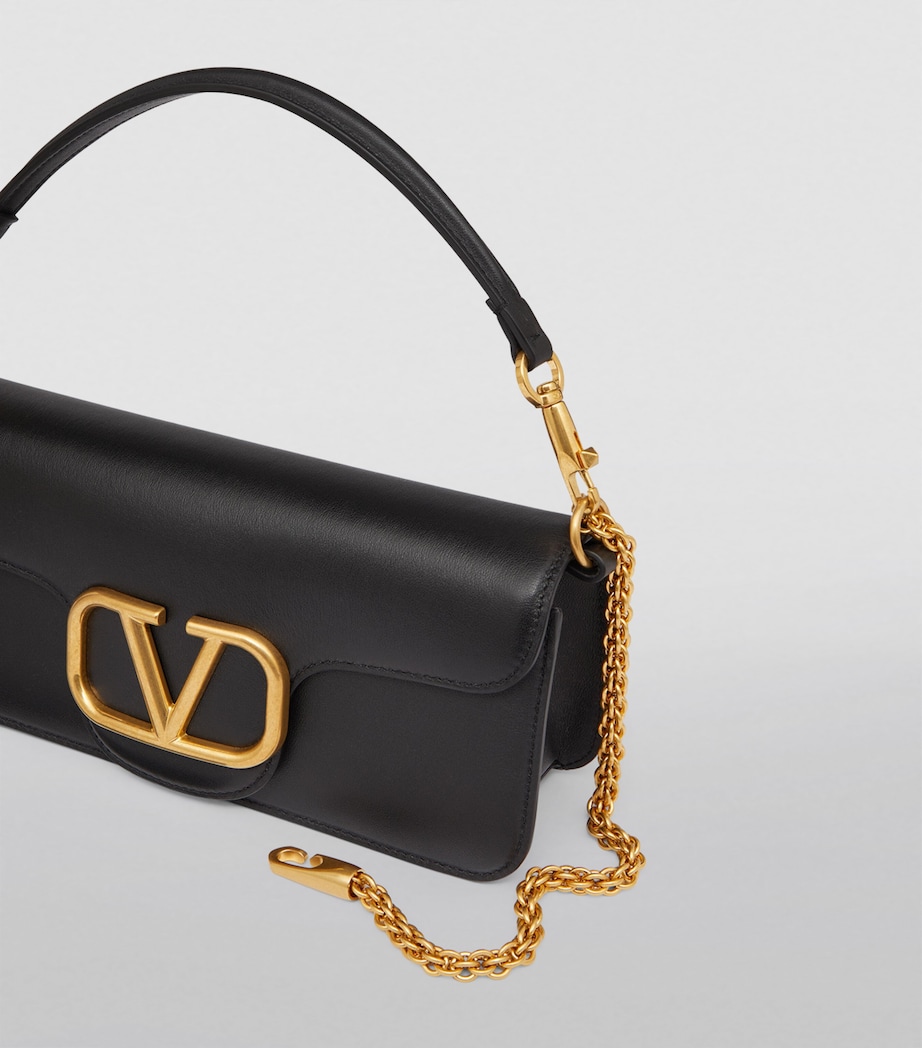 Valentino Garavani Leather Locò Shoulder Bag Image 4