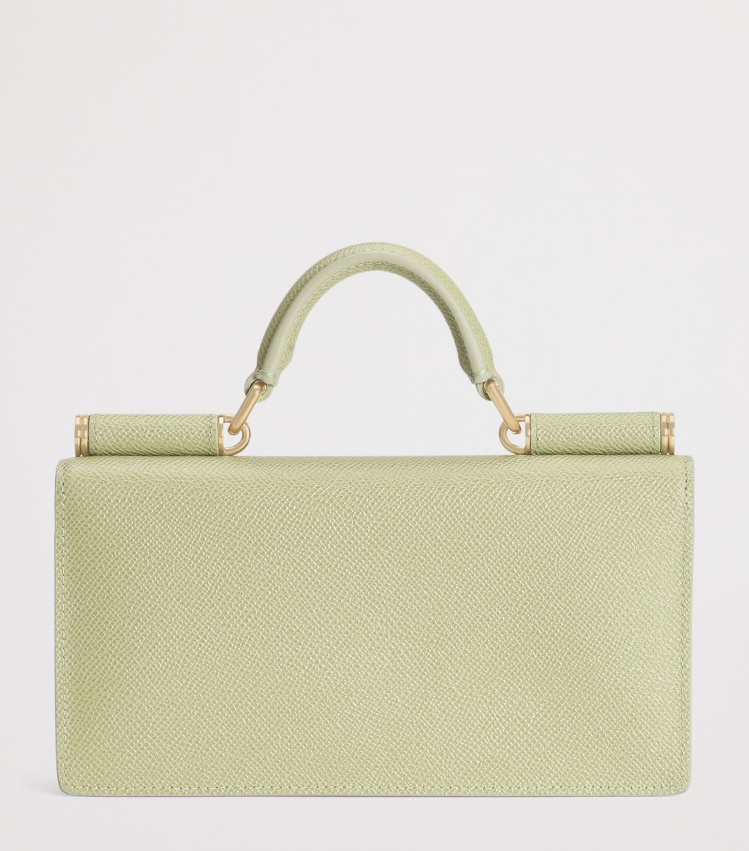 Dolce&Gabbana Micro Calfskin DG Millennials Phone Bag Sage Gree Image 3