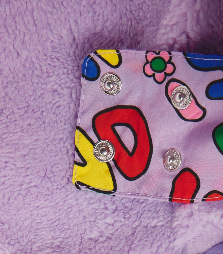 Printed Puffer Jacket (3-14+ Years) 522MCVIOLA/MULTI Image 3