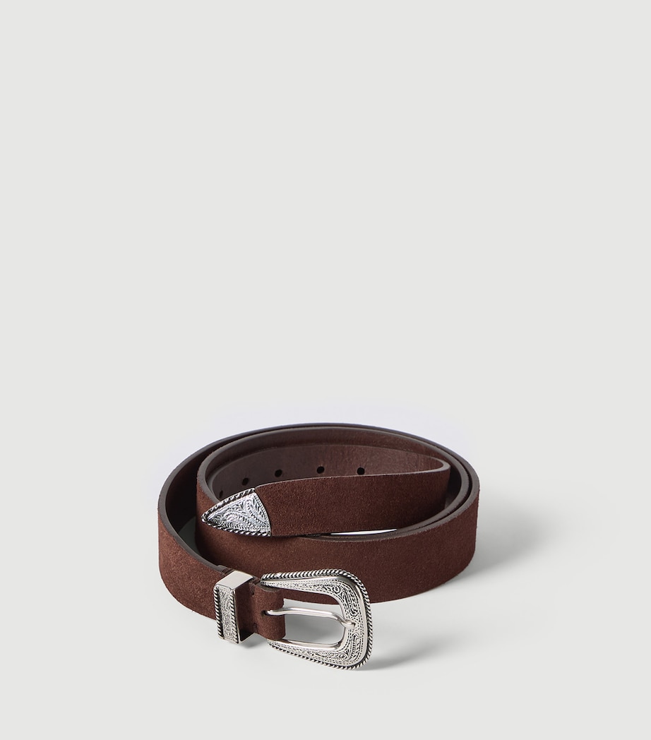 Brunello Cucinelli Reversed Leather Belt Image 3