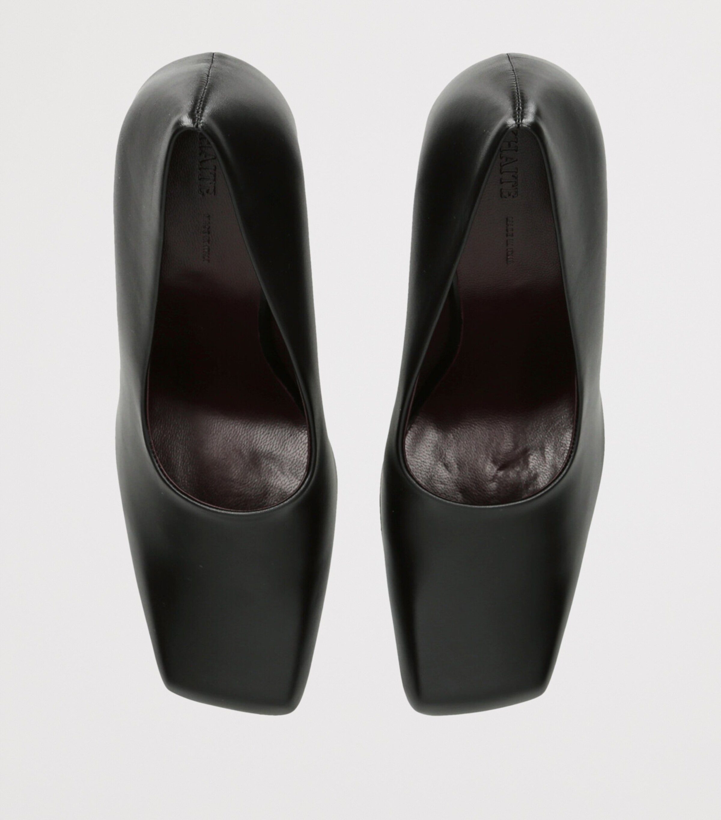 Khaite Black Leather Eva Pumps 100 | Harrods US