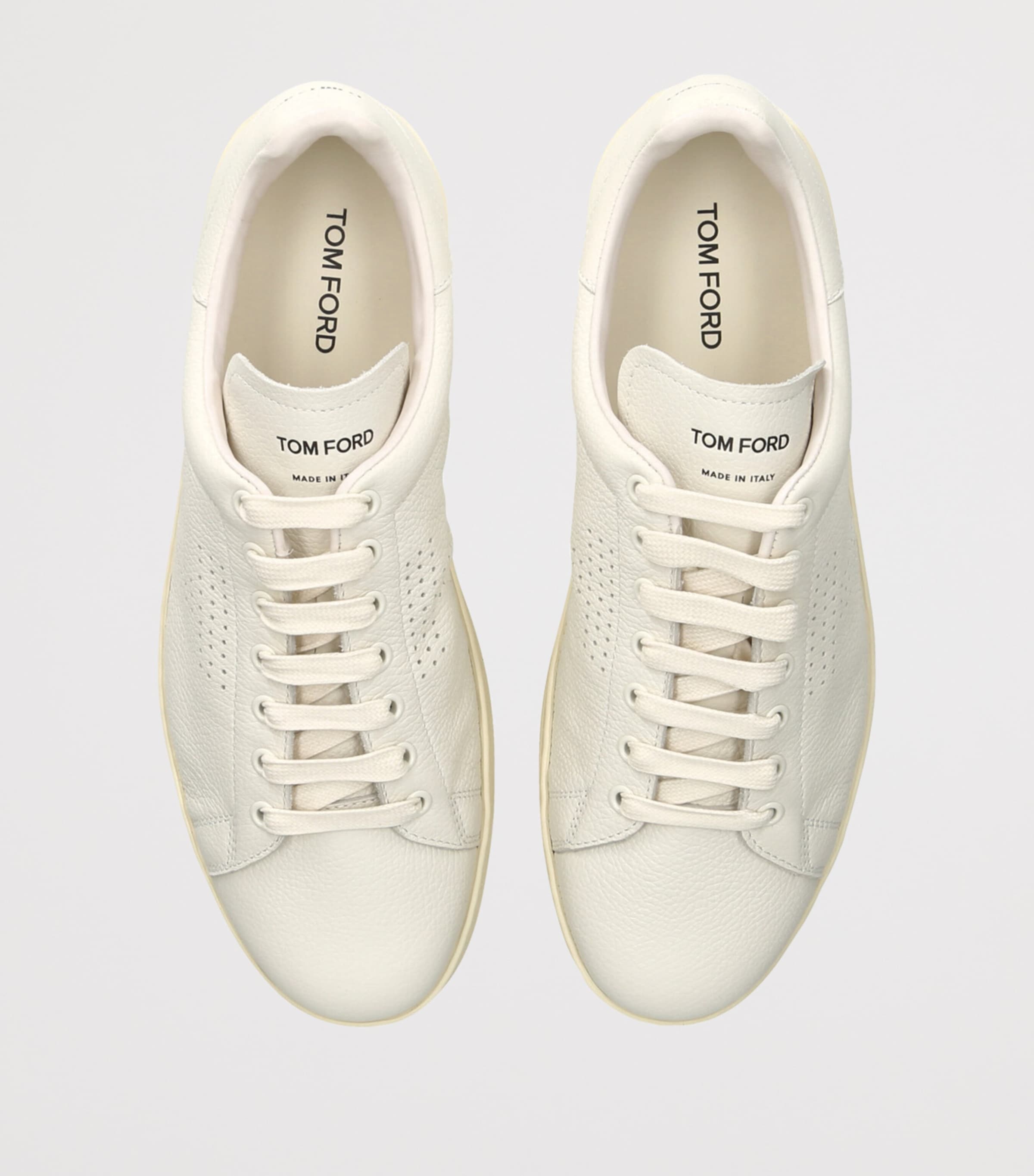 Leather Warwick Sneakers WHITE Image 4