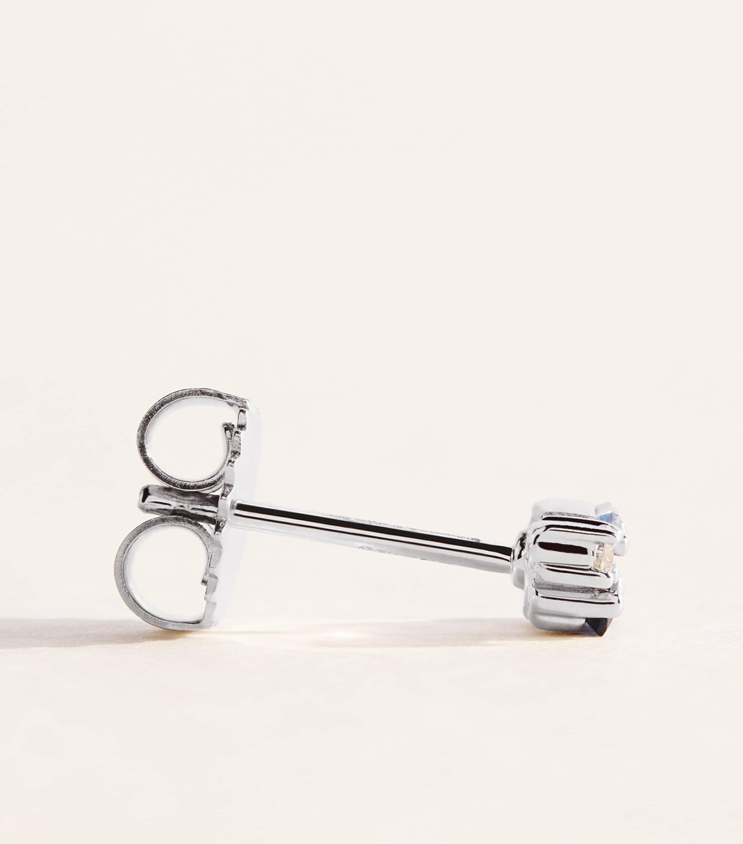 Suzanne Kalan White Gold, Diamond and Sapphire Bold Stud Earrings Wg/db Image 3