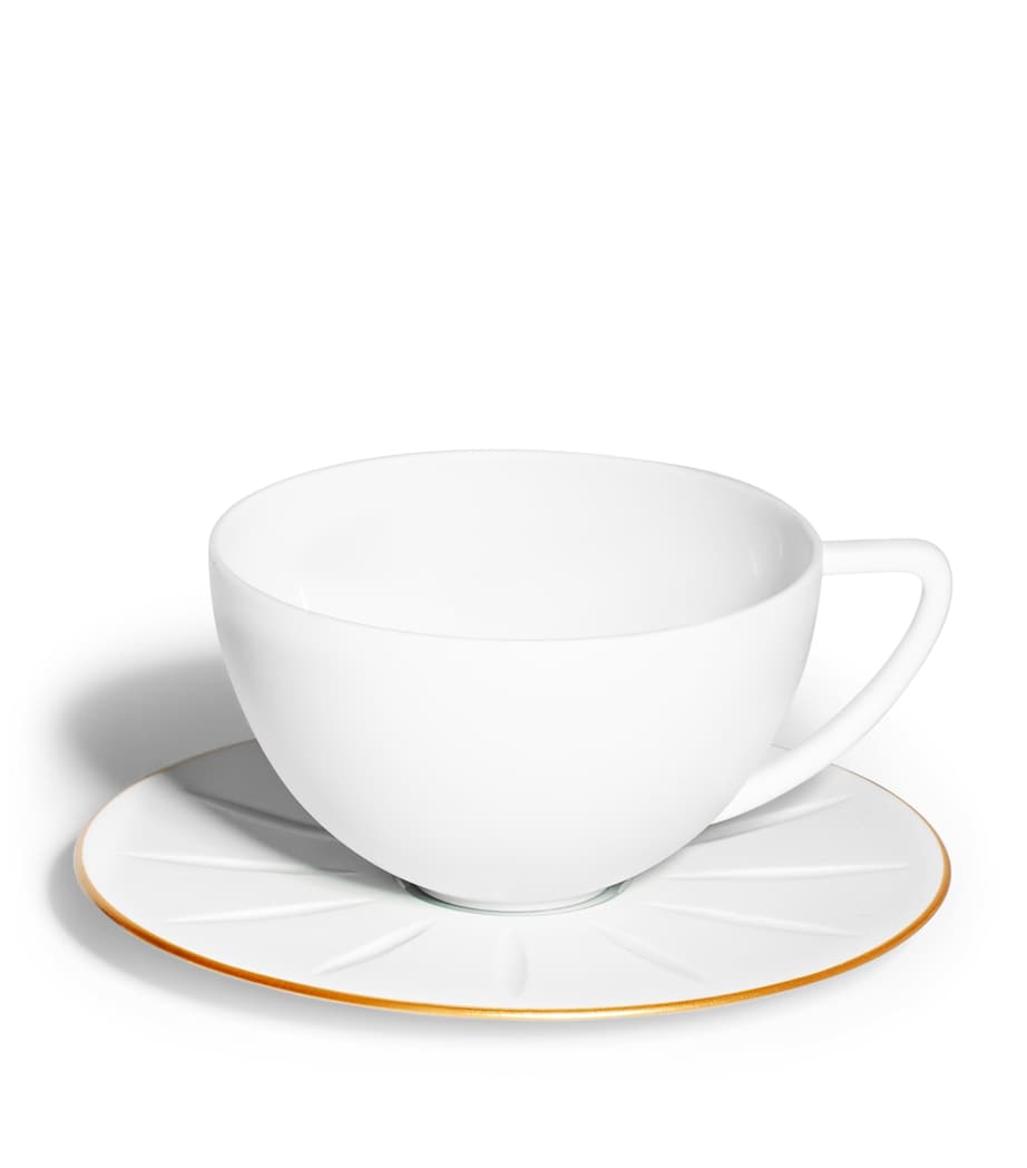 Light of the Time Teacup and Saucer NO COLOUR Image 1