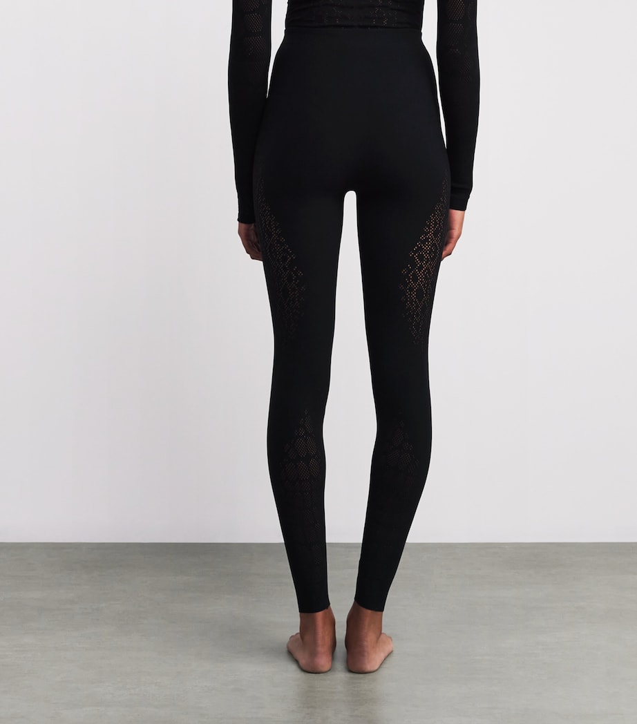 Reptile Net Leggings 7005 BLACK Image 3