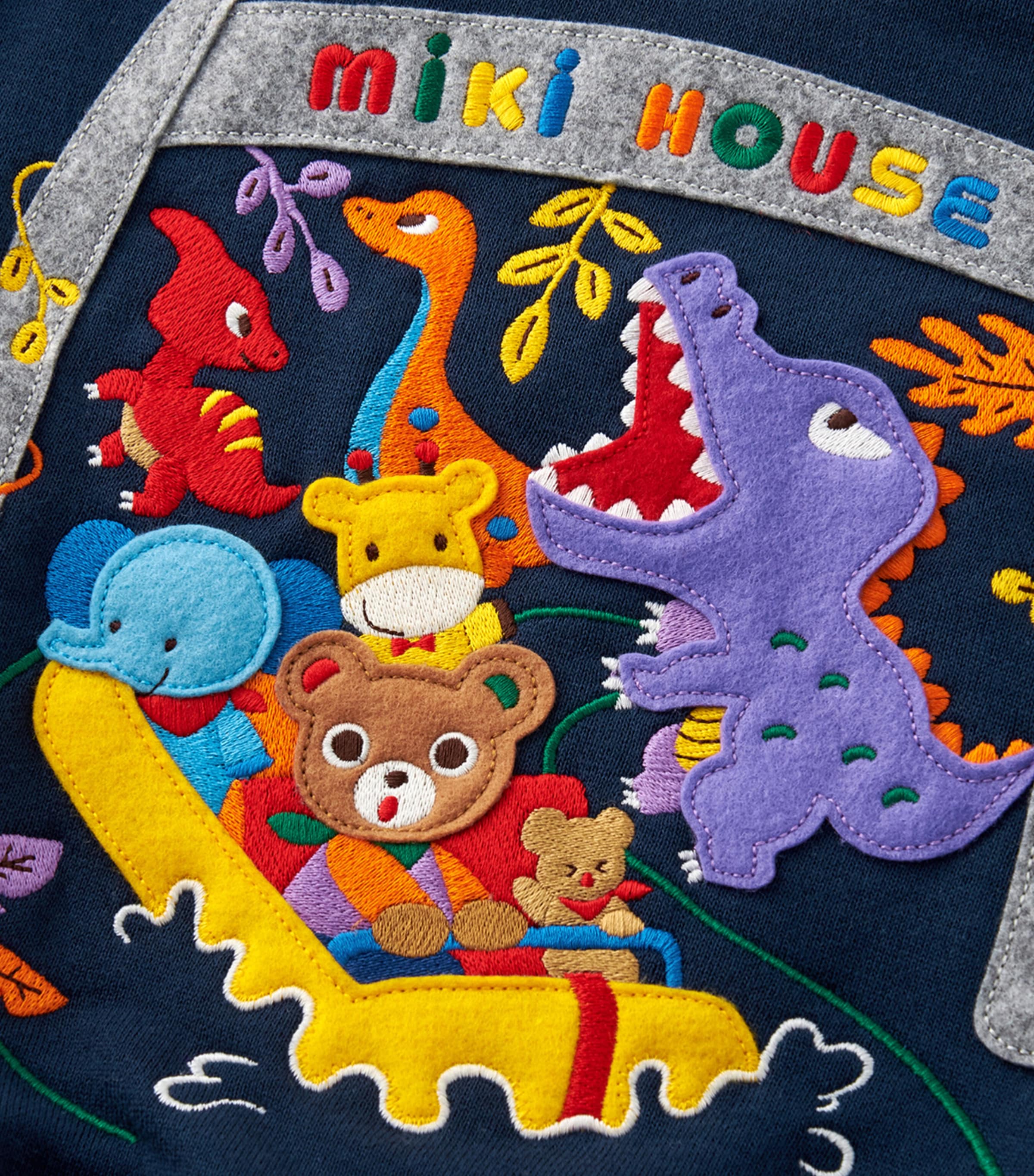 Cotton Pucci Dinosaur Sweatshirt (2-7 Years) 3 Image 4