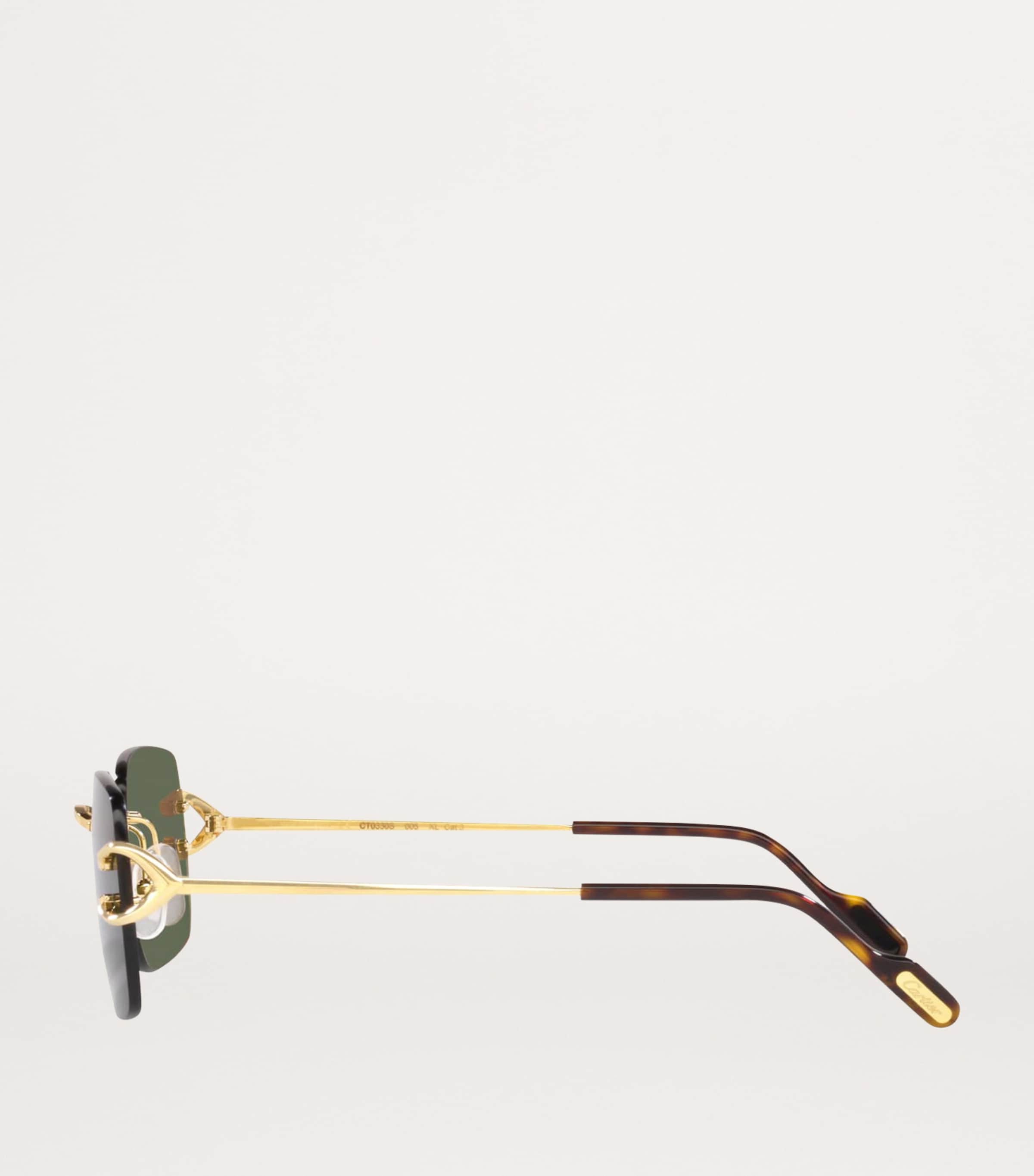 Cartier Rectangular Sunglasses Image 3