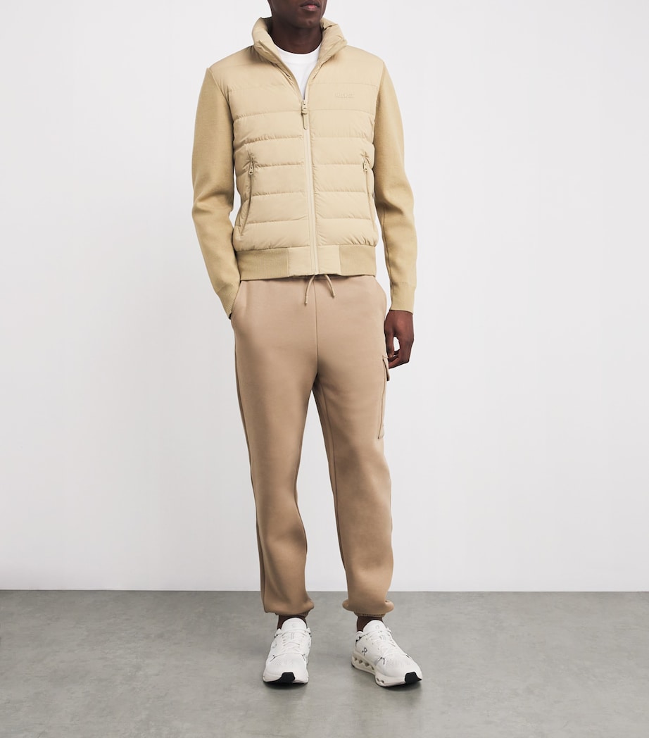 Down Haney-City Hybrid Jacket LIGHT CAMEL Image 2