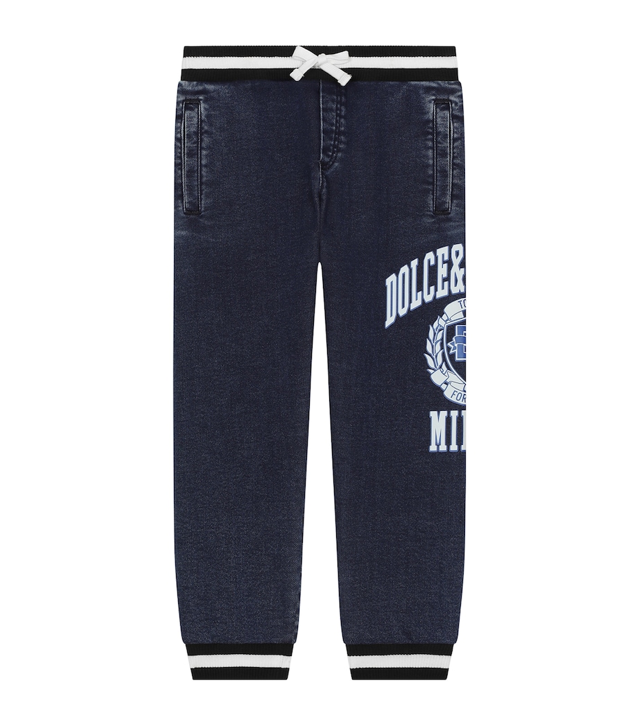 Cotton-Blend Logo Sweatpants (8-12 Years) S9000-COMBINED Image 1