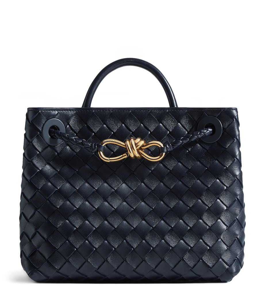 Bottega Veneta Womens Small Leather Andiamo Top-Handle Bag Image 1