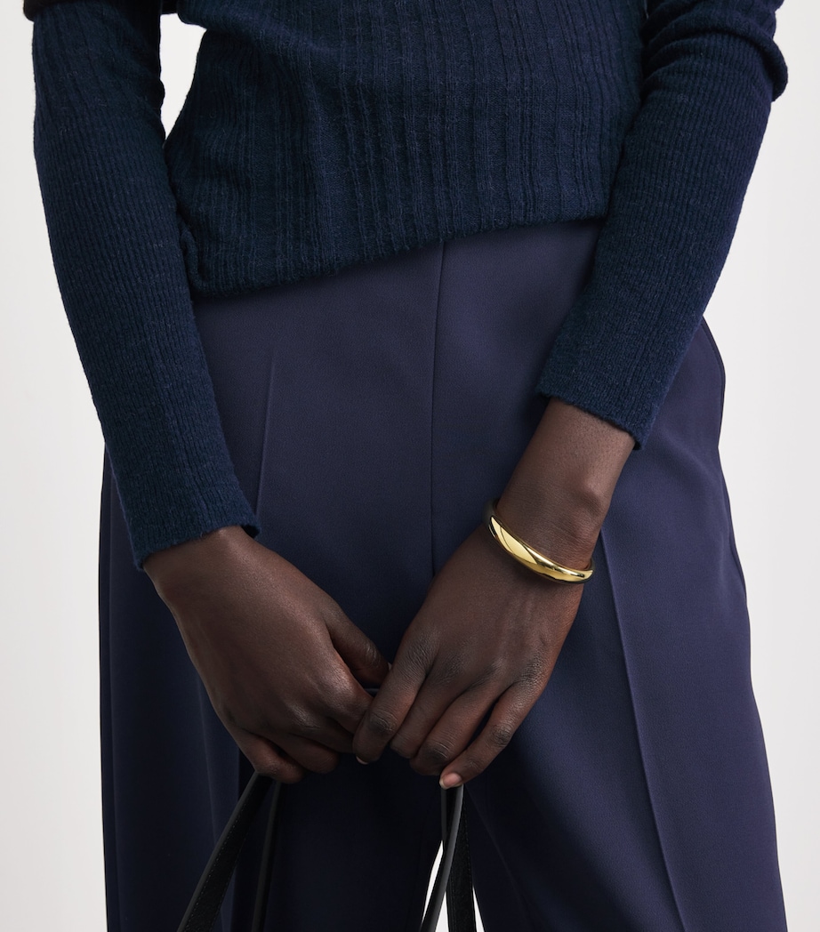 Cady Pat Comfort Trousers INDIGO Image 6