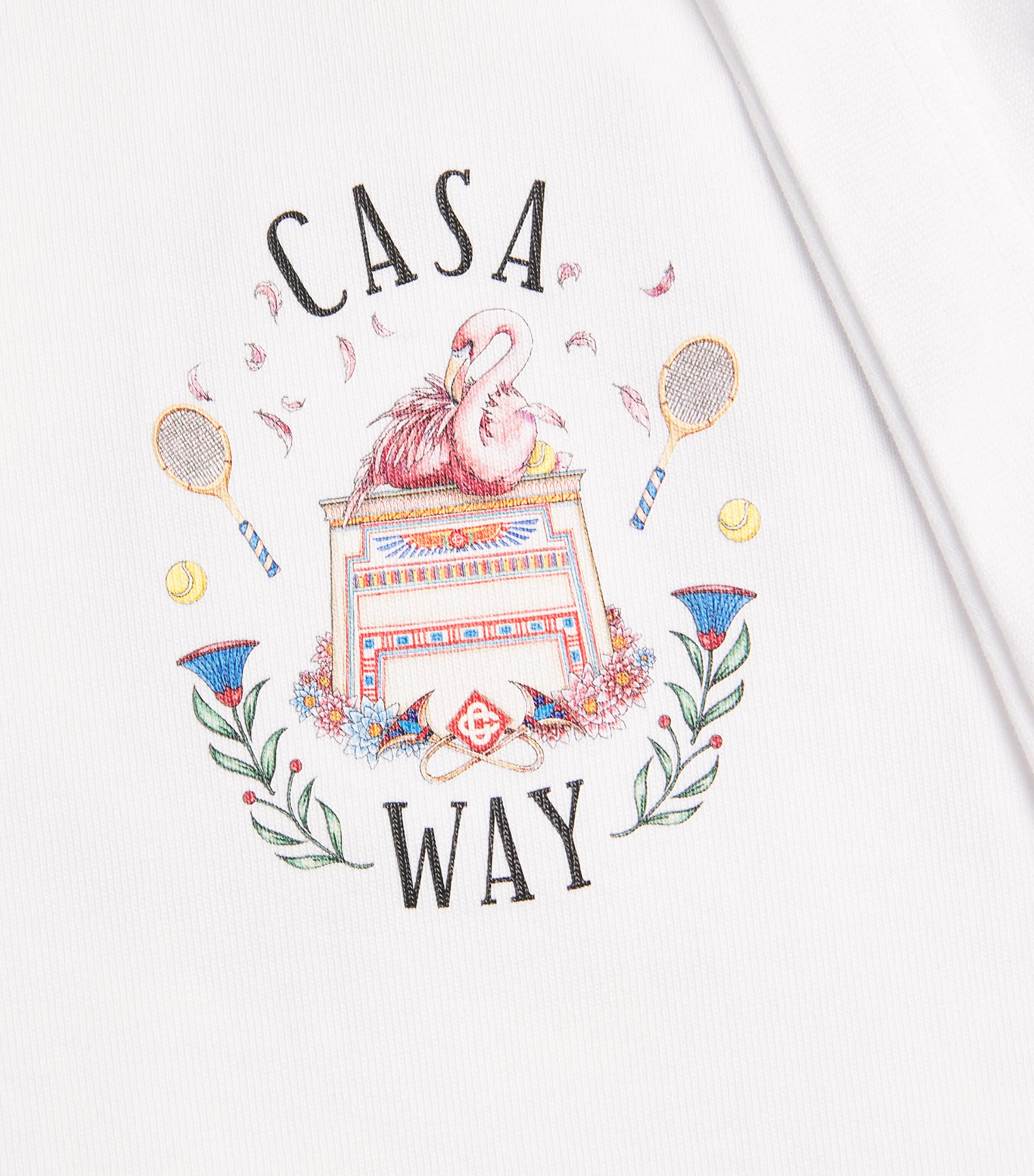 Casablanca Mens Organic Cotton Casa Way T-Shirt Casaway Image 6