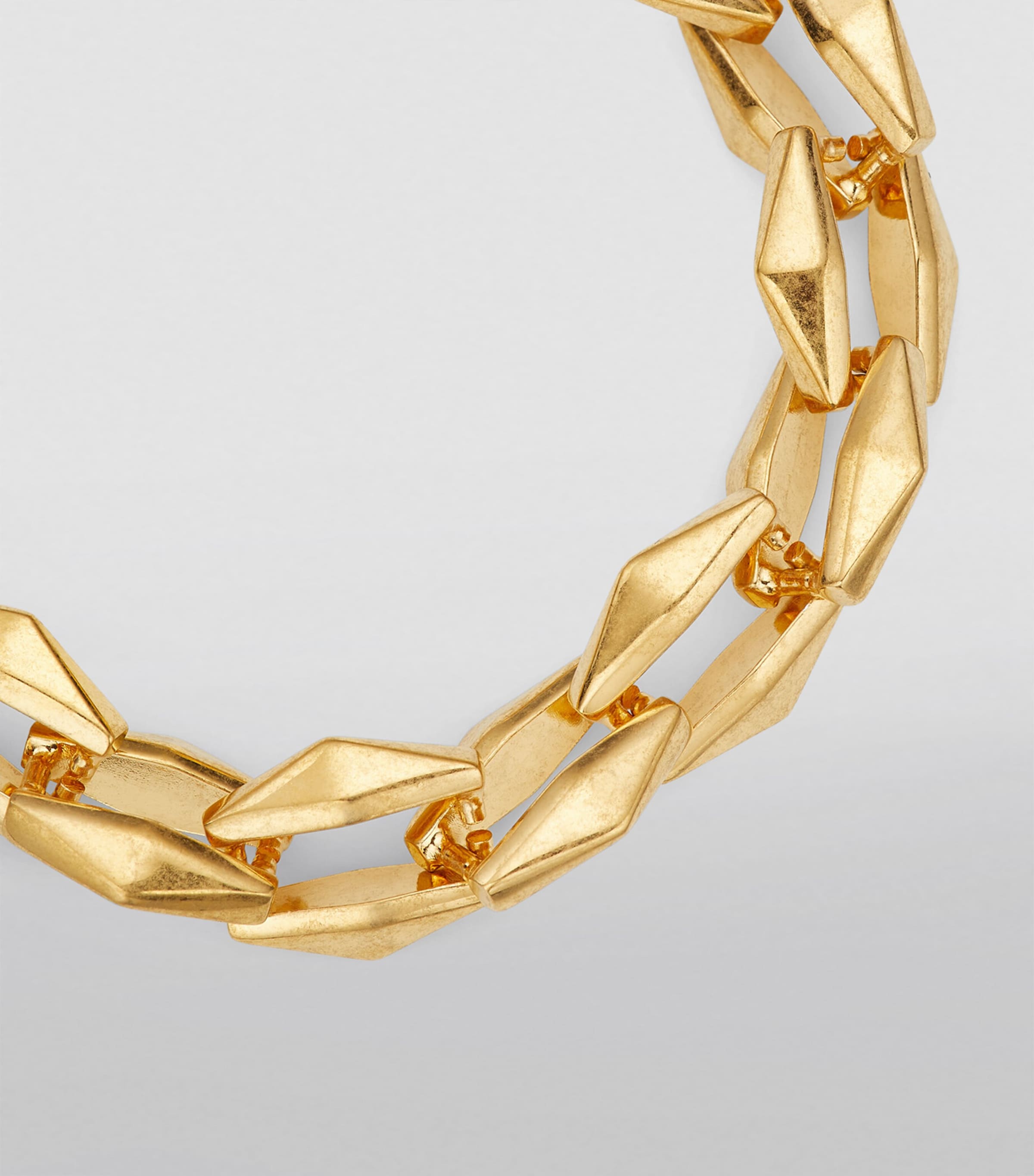 Diamond Chain Bracelet GOLD Image 6